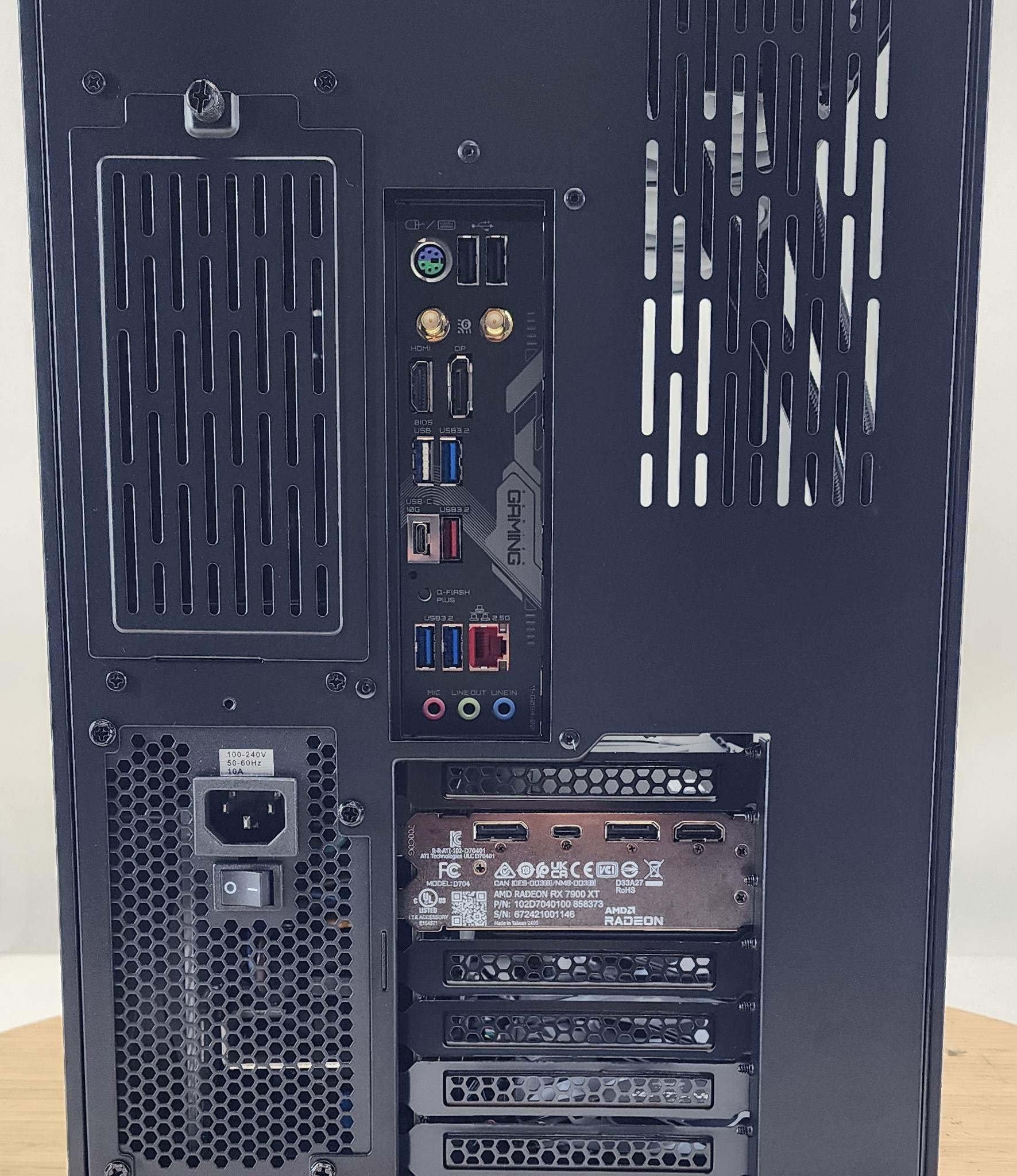 Gaming PC Ryzen 7 9700X 32GB RAM 1TB SSD RX 7900 XT 20GB Windows 11 Computer