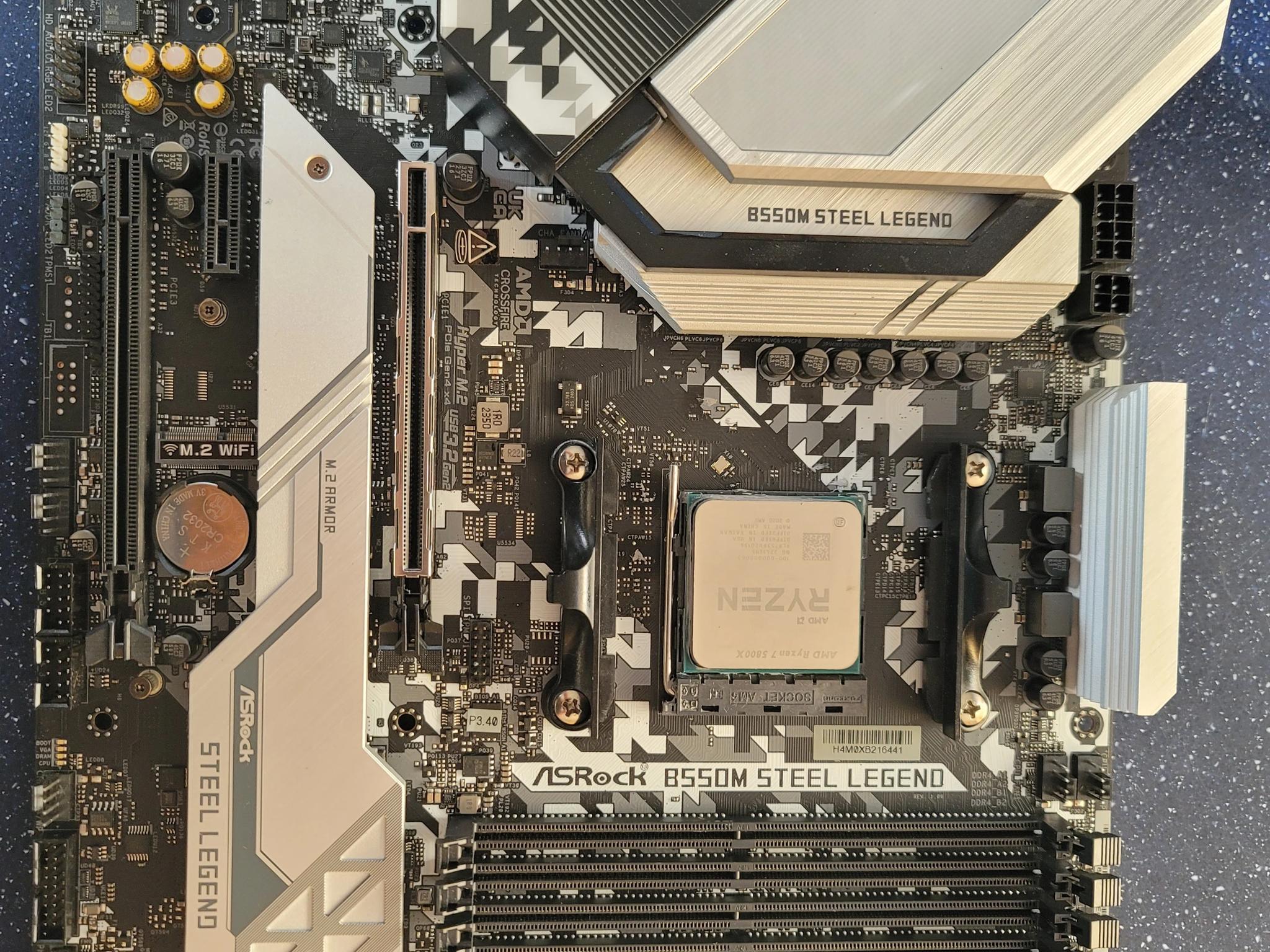 B550 5800x combo