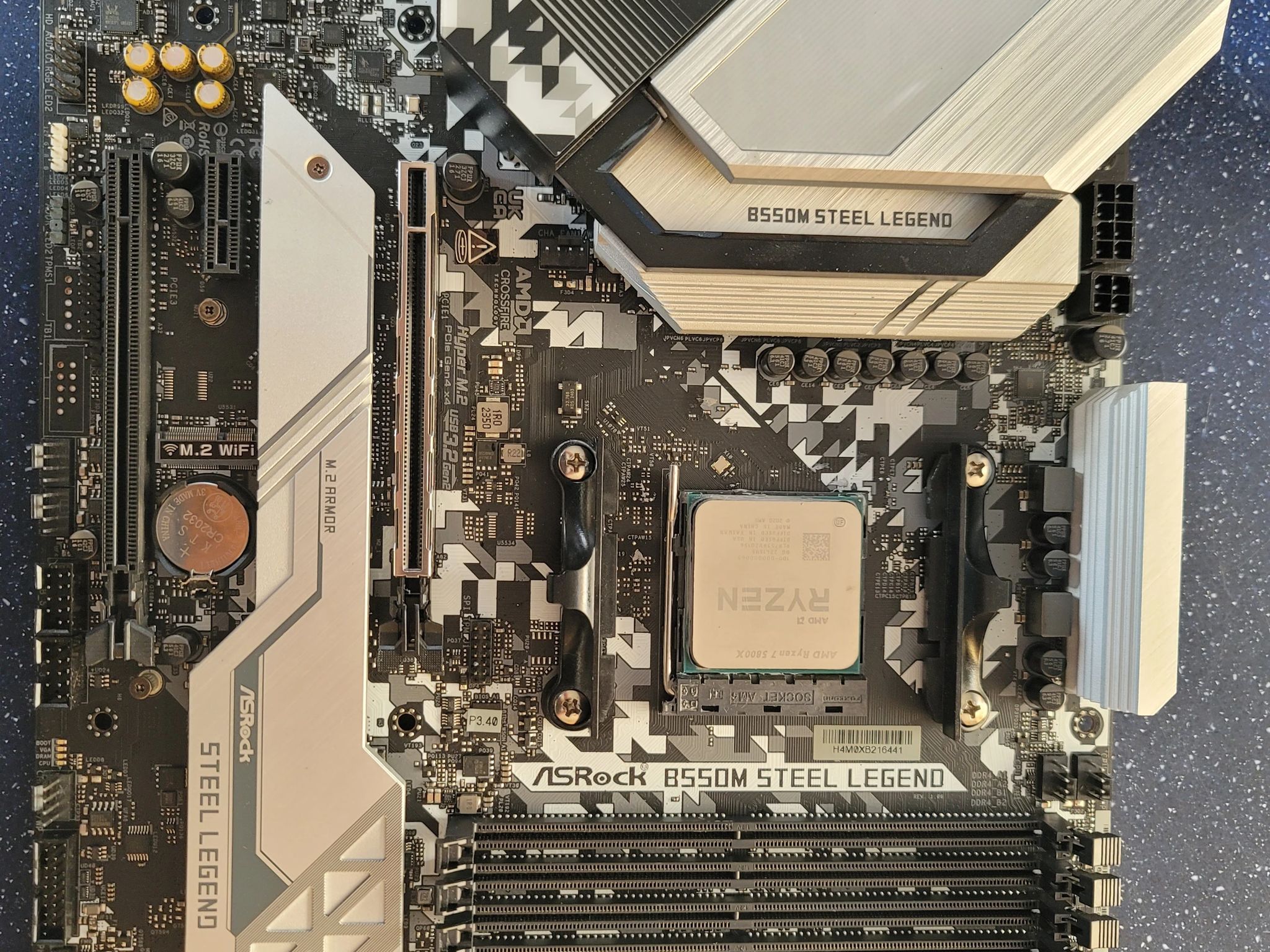 B550 5800x combo