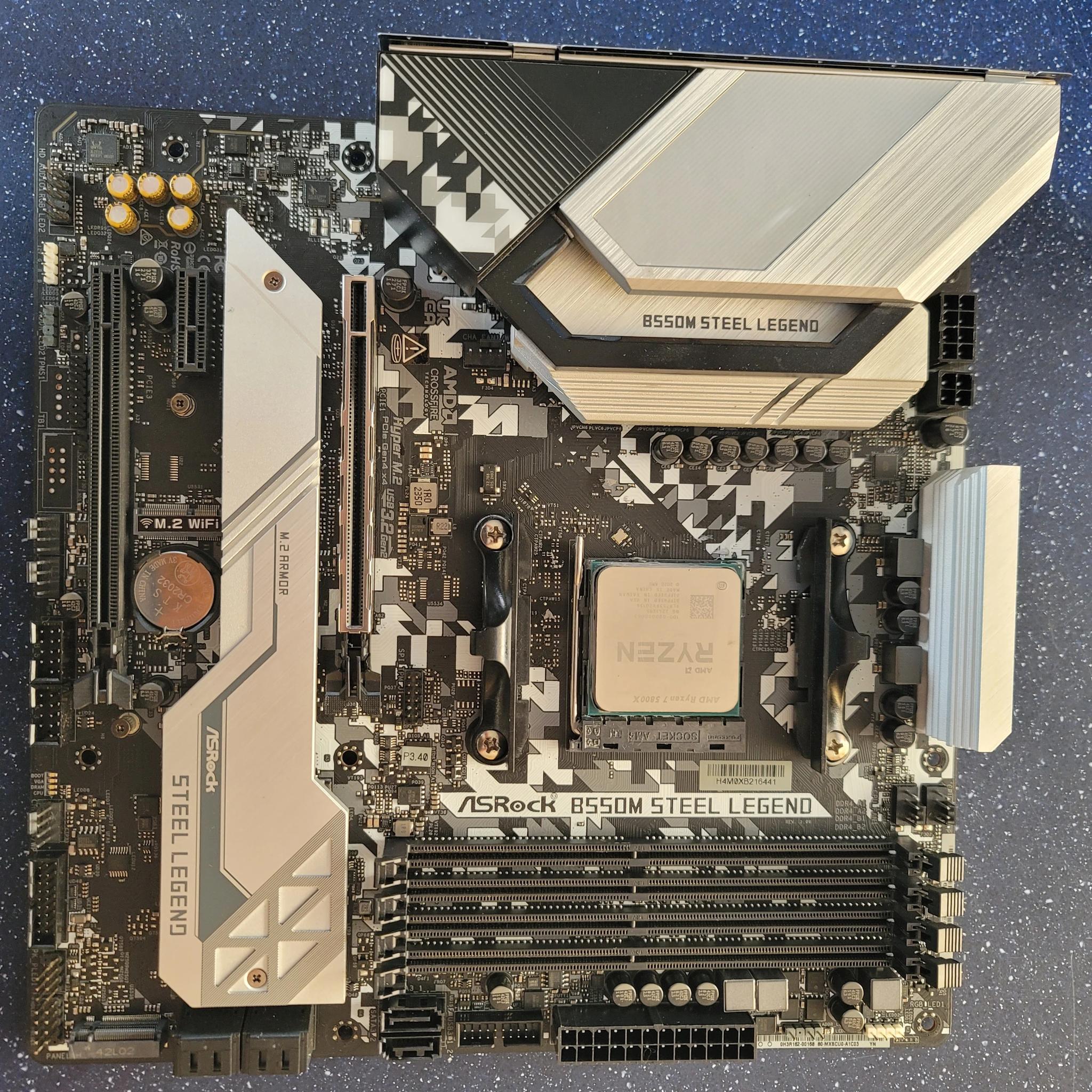 B550 5800x combo
