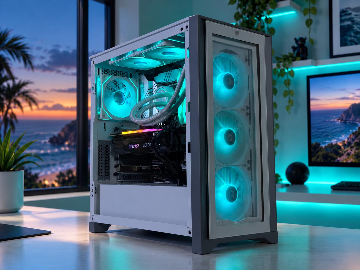 🌊 SURGE Gaming PC | RTX 3080 12GB | I7-13700K | 32GB DDR5 | 1TB NVME | WIFI + BT | FREE SHIPPING
