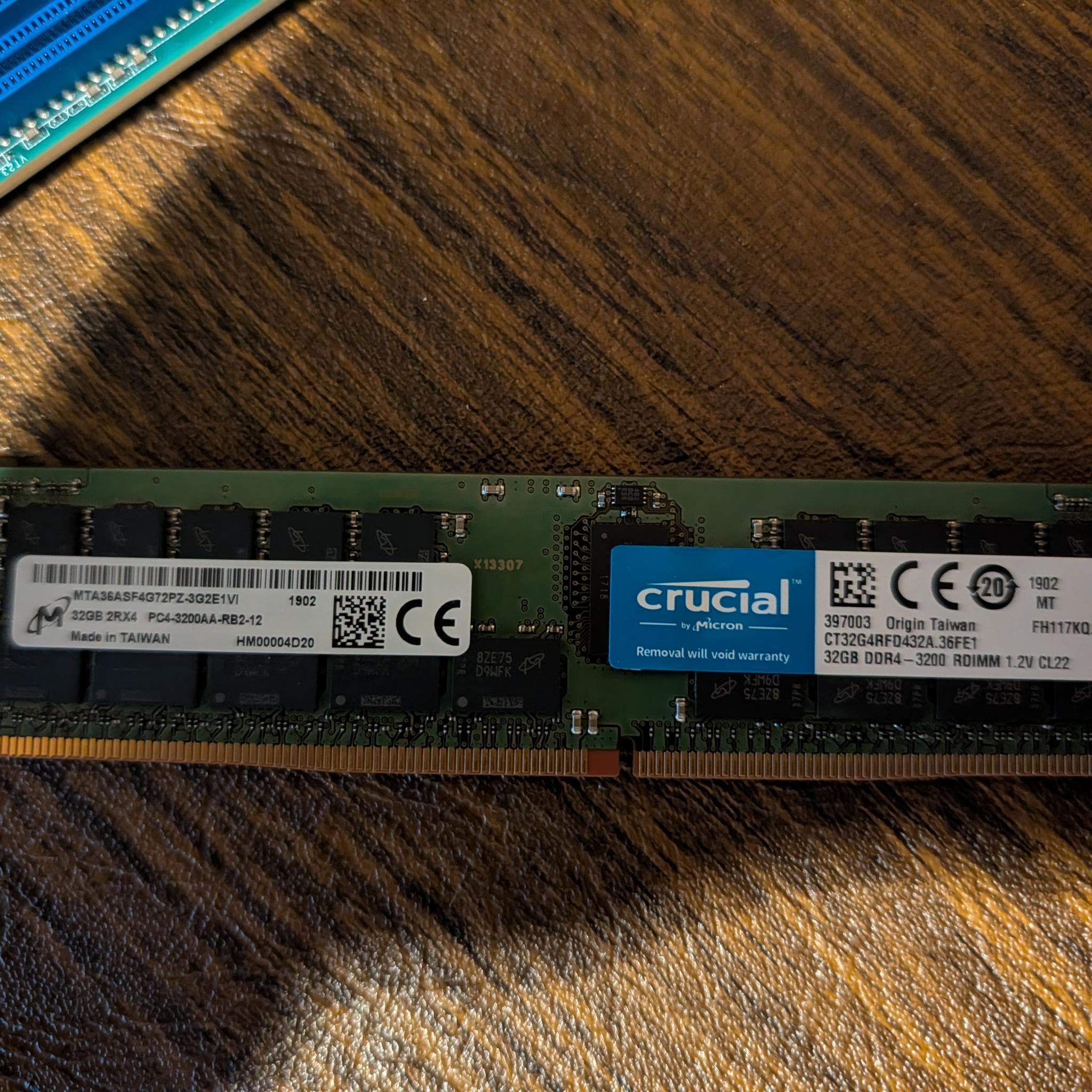 COMBO: Asrock WRX80D8-2T w/AMD Threadripper 5995wx w/Crucial 256gb DDR4 3200MHz ECC w/Arctic Cooler