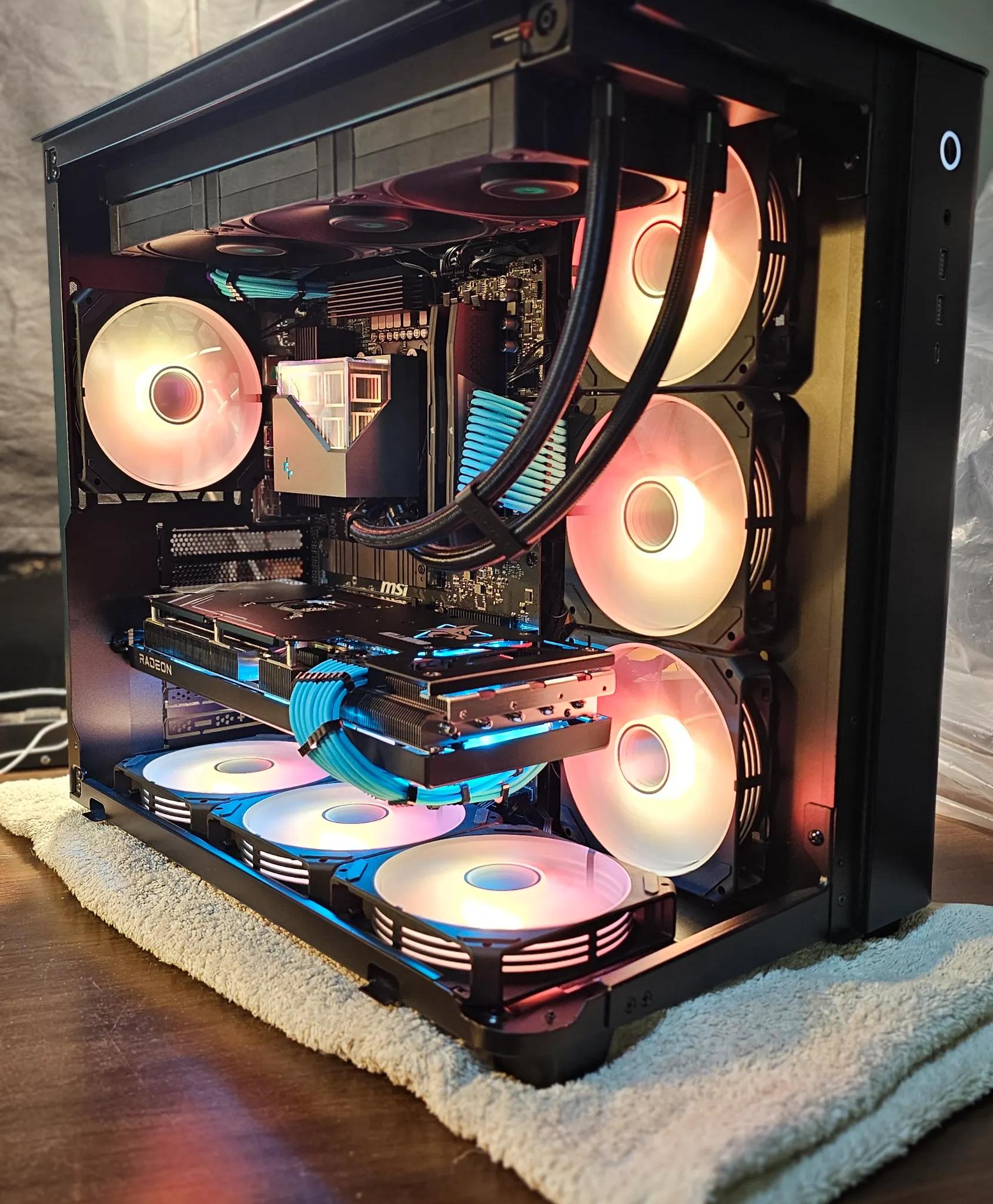 🐺HELLHOUND🐺| 1440P/4K | RX 7800XT | RYZEN 7600X | 32GB DDR5 | GAMING PC - (NEW IN BOX) $1499