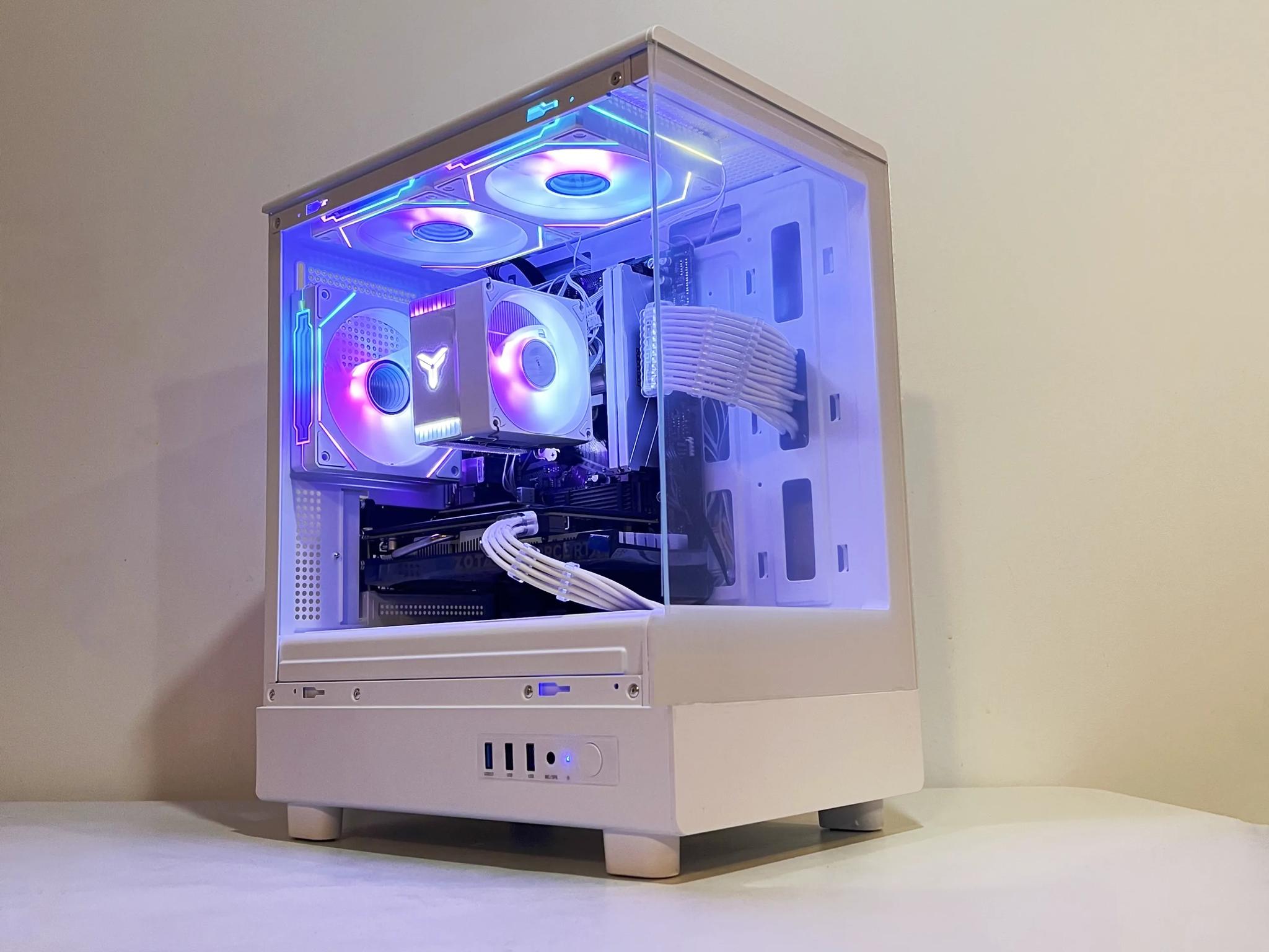 🔥SALE🔥 RTX 4060|R5-5600|1TB M.2|32GB RAM|ARGB Fans|WIFI||DepxTech Pre-Built PC