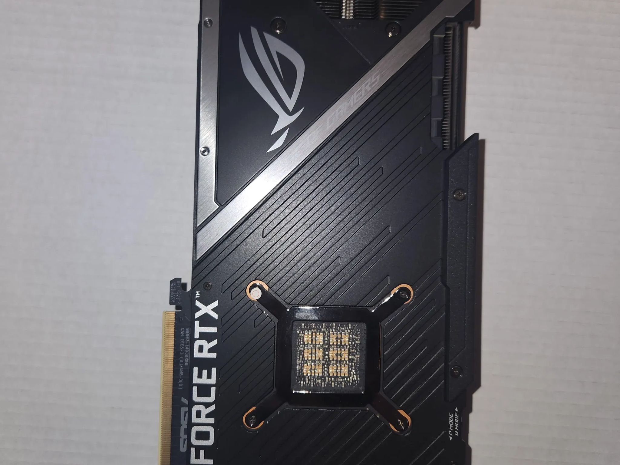 ASUS ROG Strix GeForce RTX 3080 OC Graphics Card, 10GB GDDR6X - No Box