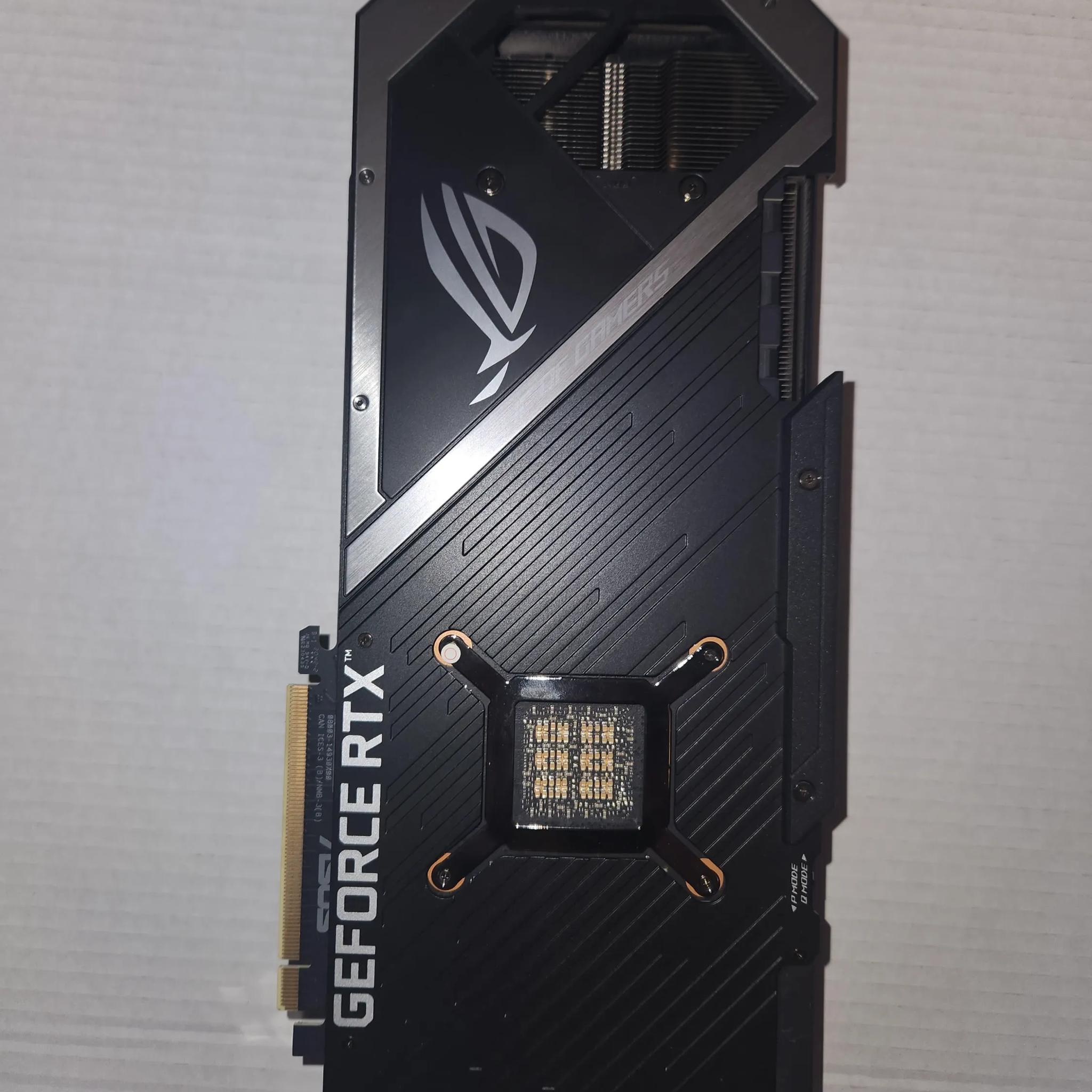 ASUS ROG Strix GeForce RTX 3080 OC Graphics Card, 10GB GDDR6X - No Box