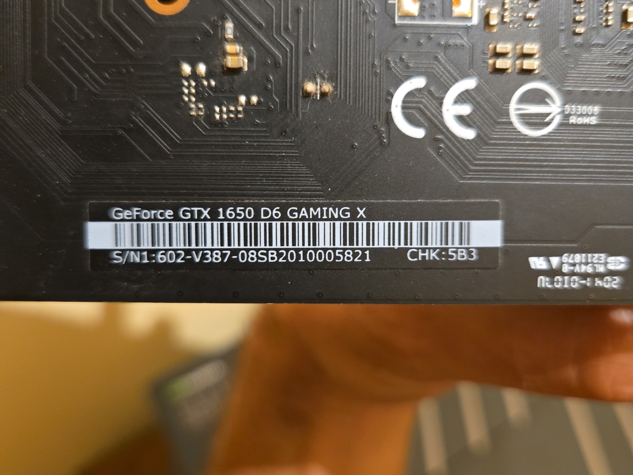 MSI GeForce GTX 1650 D6 GAMING X