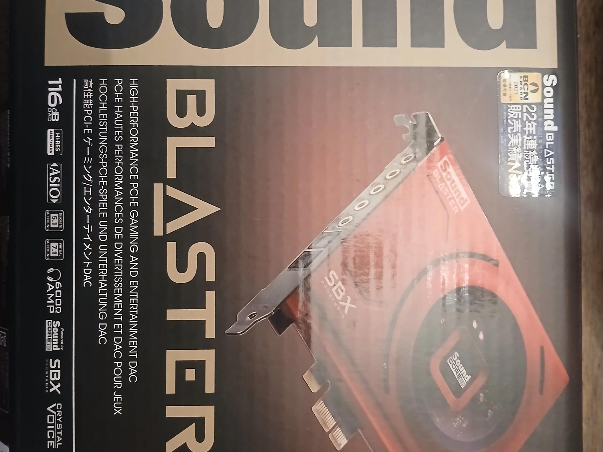 Creative Sound Blaster Z SE Internal PCI-e Gaming Sound Card and DAC