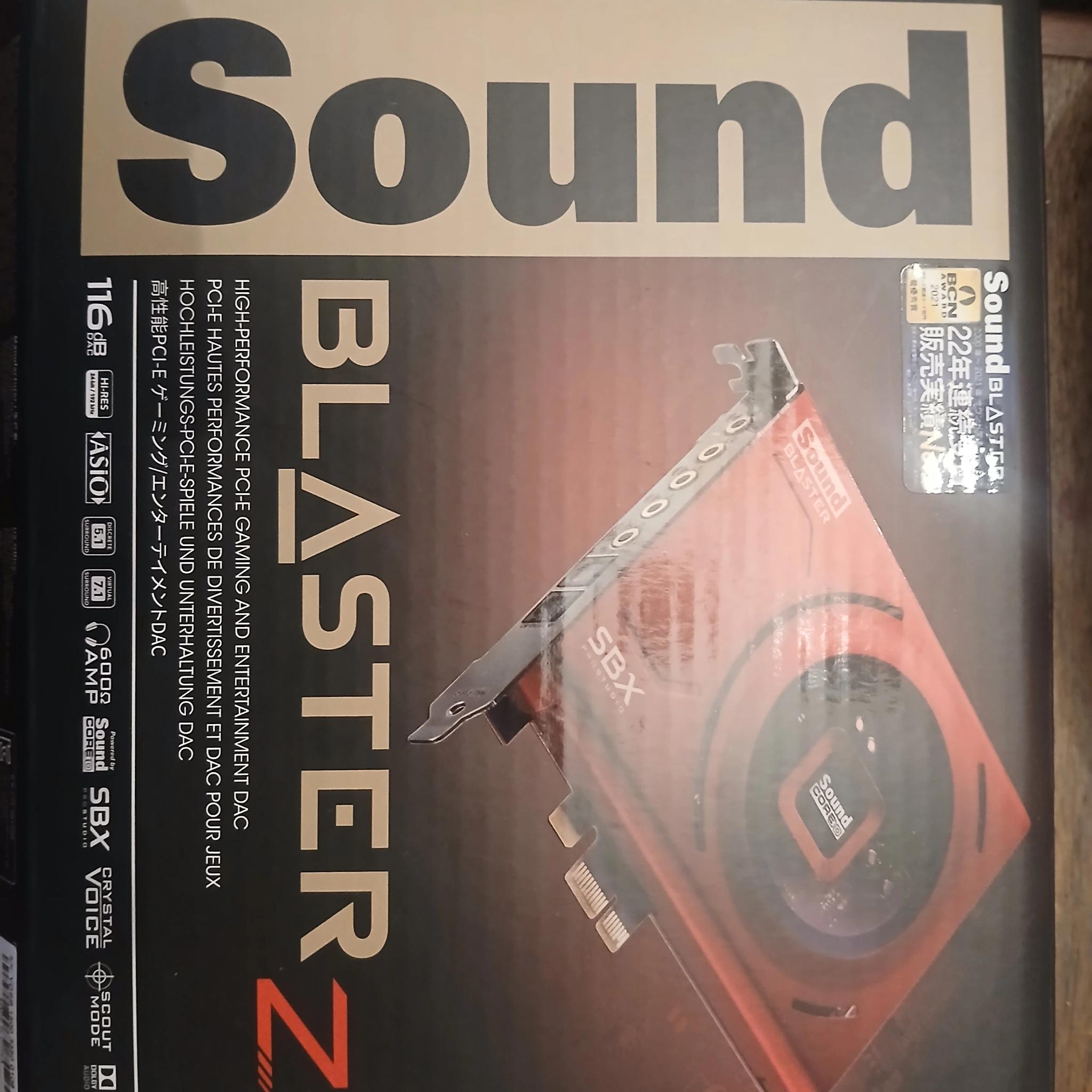 Creative Sound Blaster Z SE Internal PCI-e Gaming Sound Card and DAC
