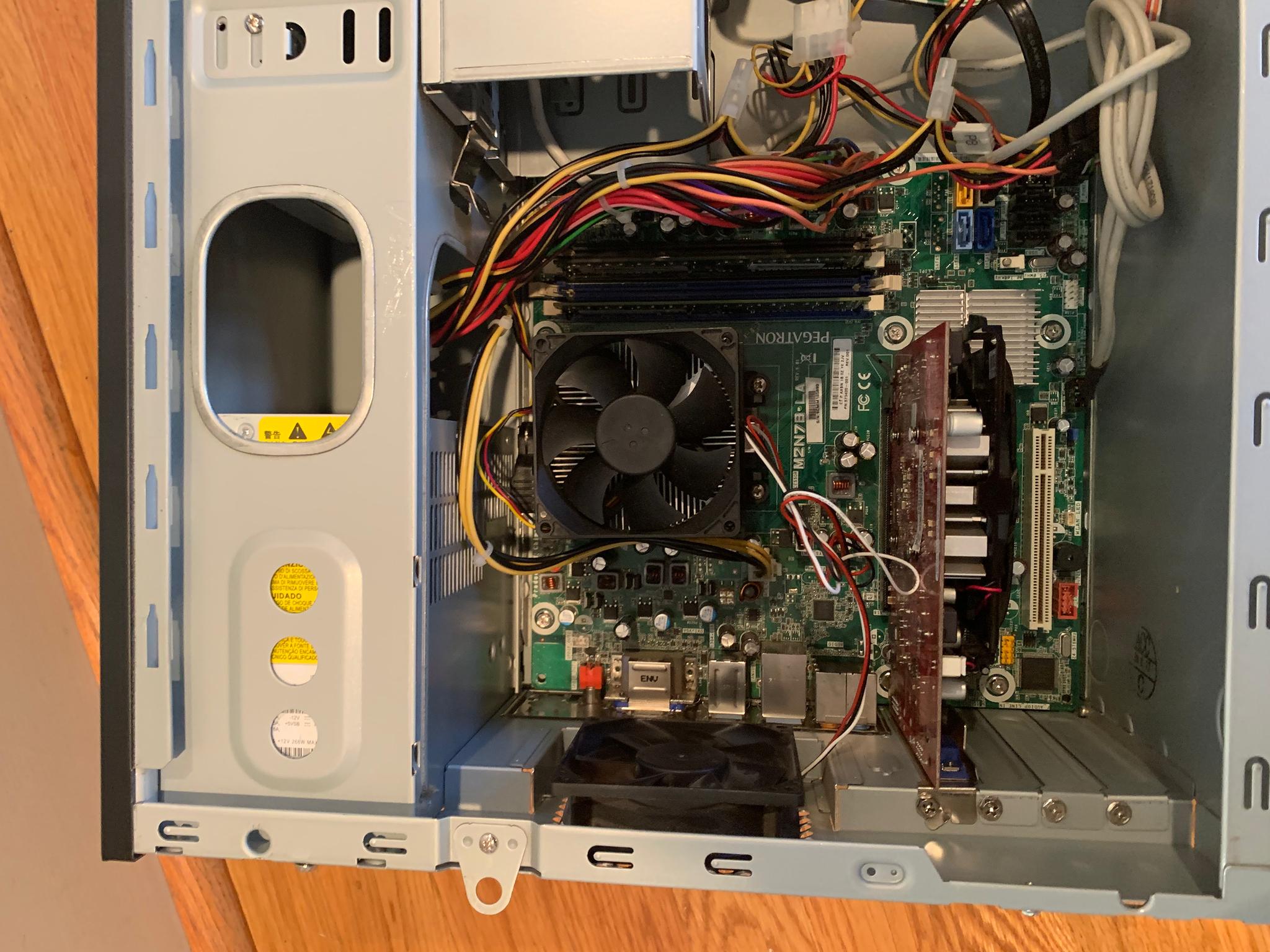 BUDGET GAMING PC AMD ATHLON x4 630 RADEON R7 250 8GB RAM 256GB SSD WINDOWS CUSTOM ESPORTS GAMING