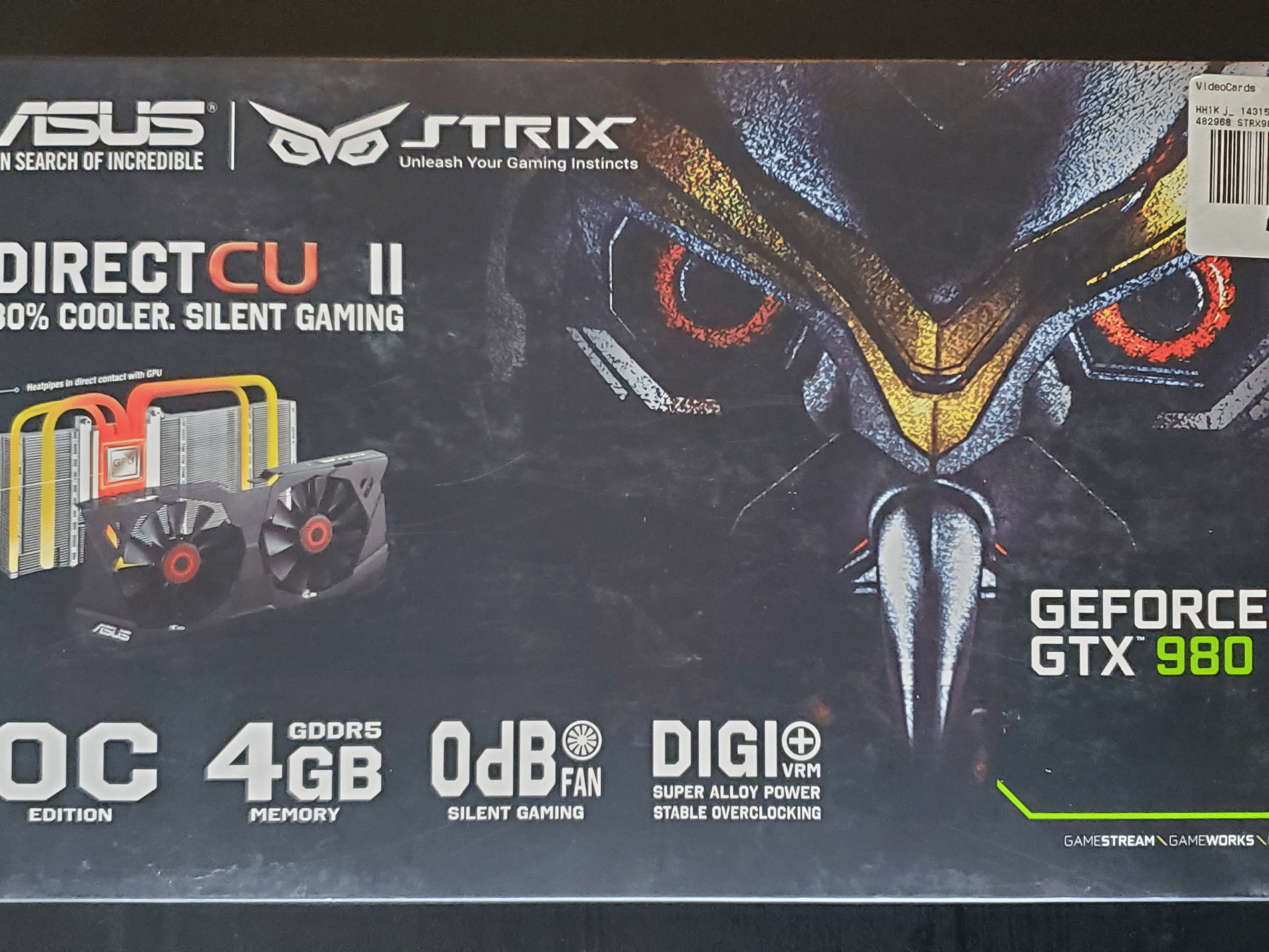 ASUS GeForce GTX 980 4GB Strix