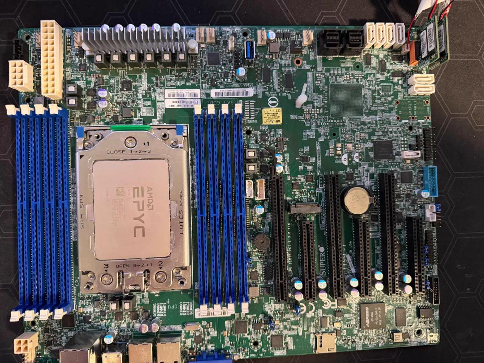 AMD EPYC 7402P + Supermicro H11SSL-i Bundle