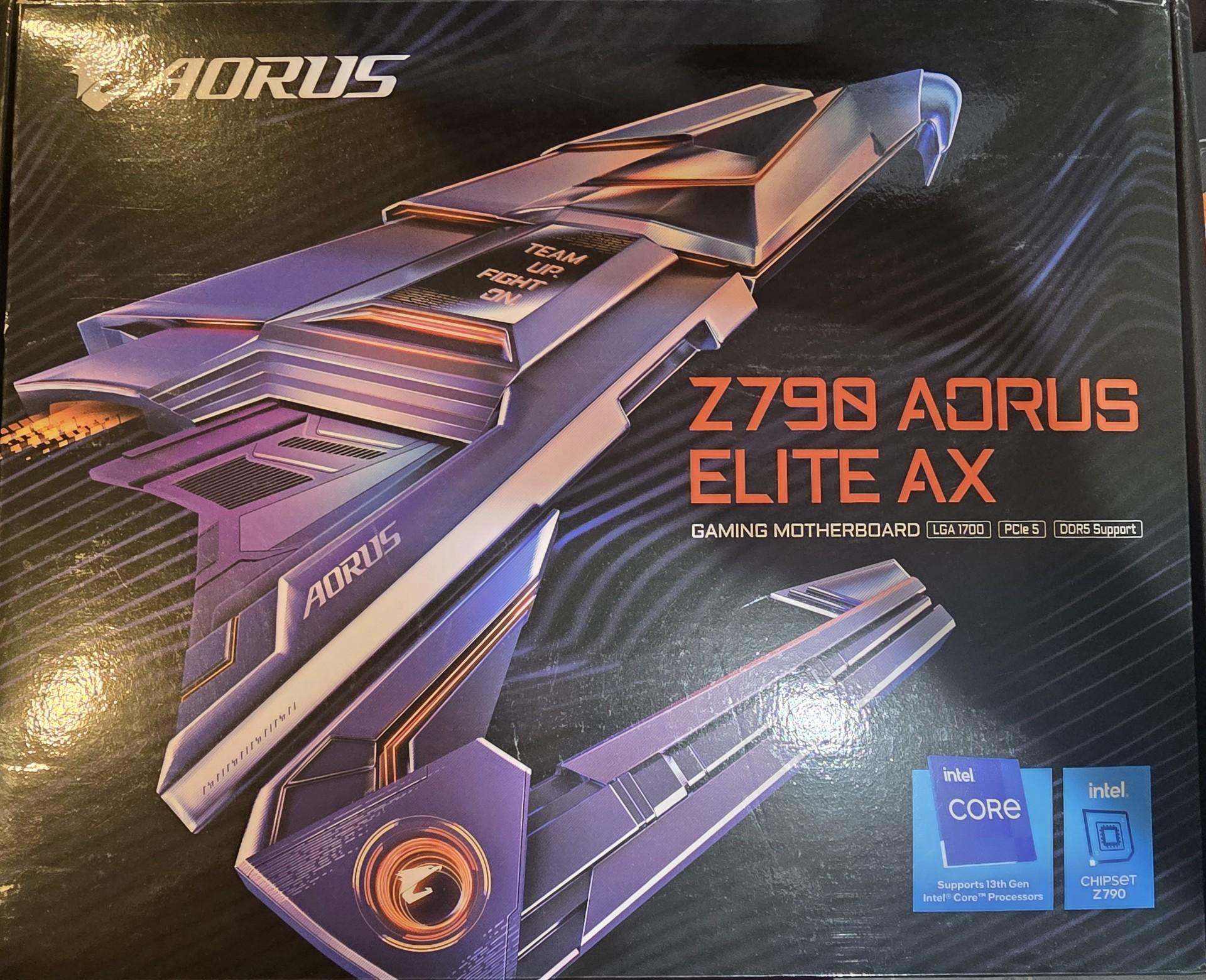 Intel i9-12900K + Gigabyte Z790 AORUS Elite AX Combo