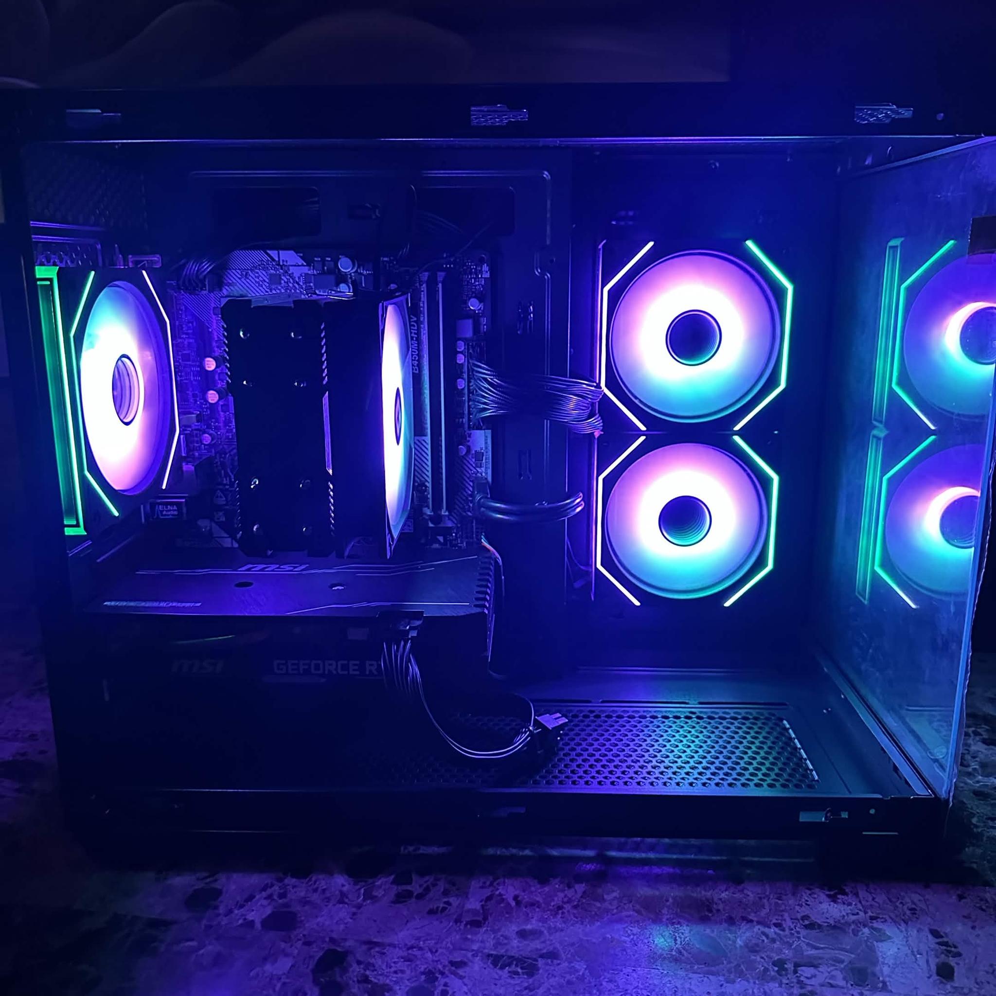 Ryzen 3600 Gaming PC!! | RTX 2060 | 16GB Ram | 512 GB NVMe SSD | Windows 11 ARGB Computer