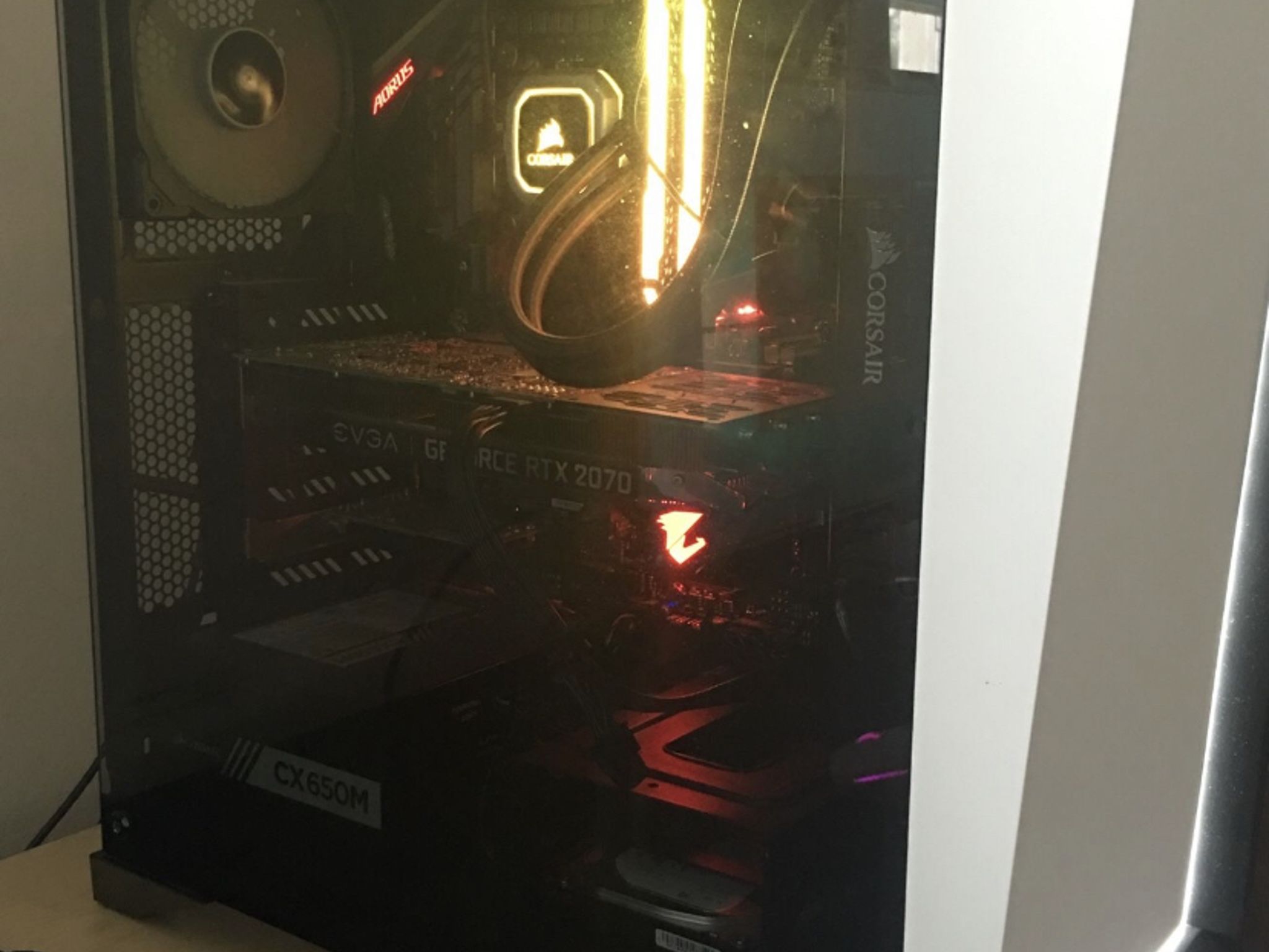Custom Built Gaming PC i7-8700k RTX 2070 2TB HDD 250GB SSD 512GB M.2