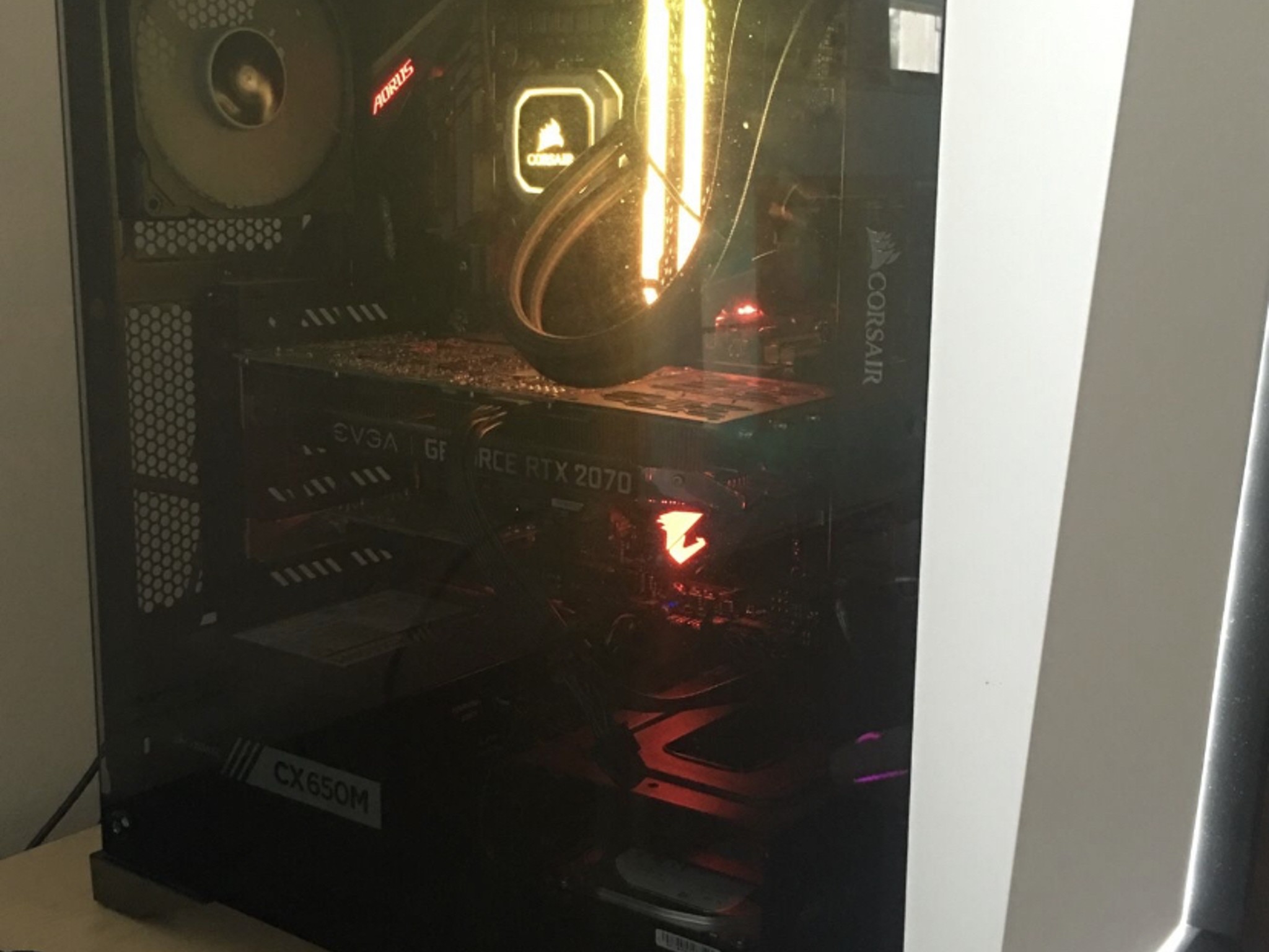 Custom Built Gaming PC i7-8700k RTX 2070 2TB HDD 250GB SSD 512GB M.2