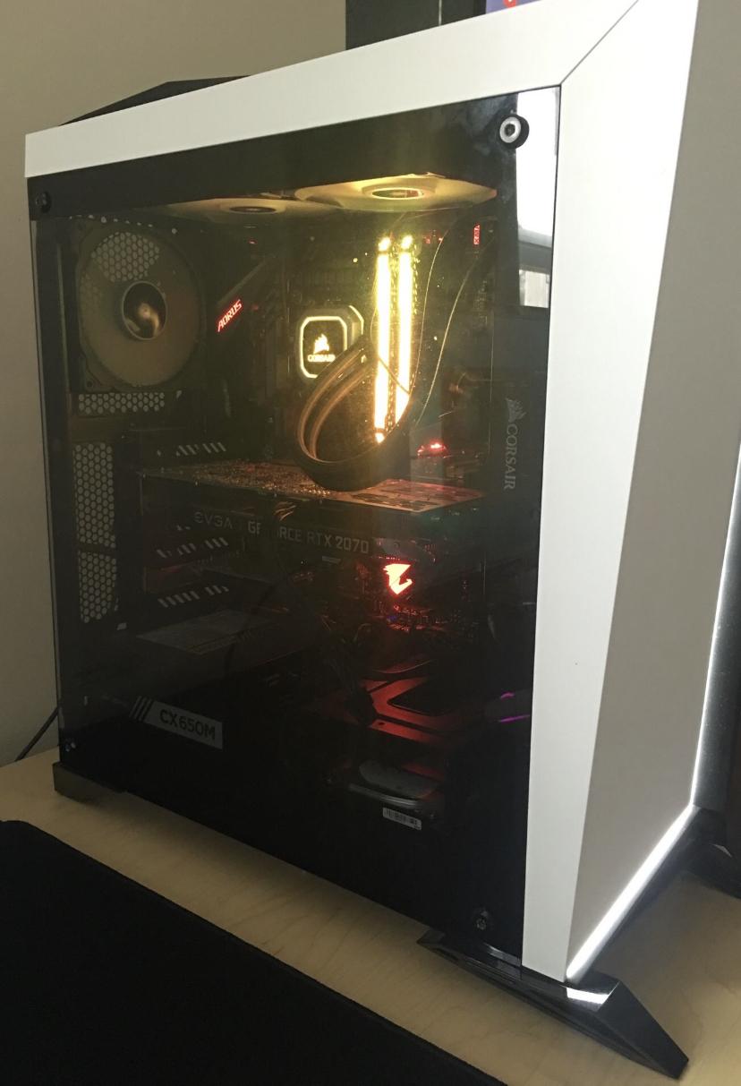 Custom Built Gaming PC i7-8700k RTX 2070 2TB HDD 250GB SSD 512GB M.2