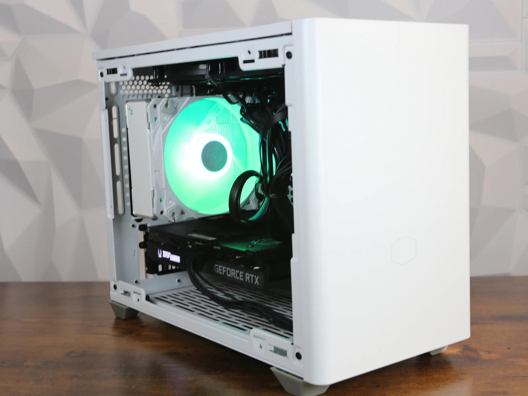 RTX 3060 Ti & 5600X3D ALL-WHITE MINI-ITX GAMING PC!