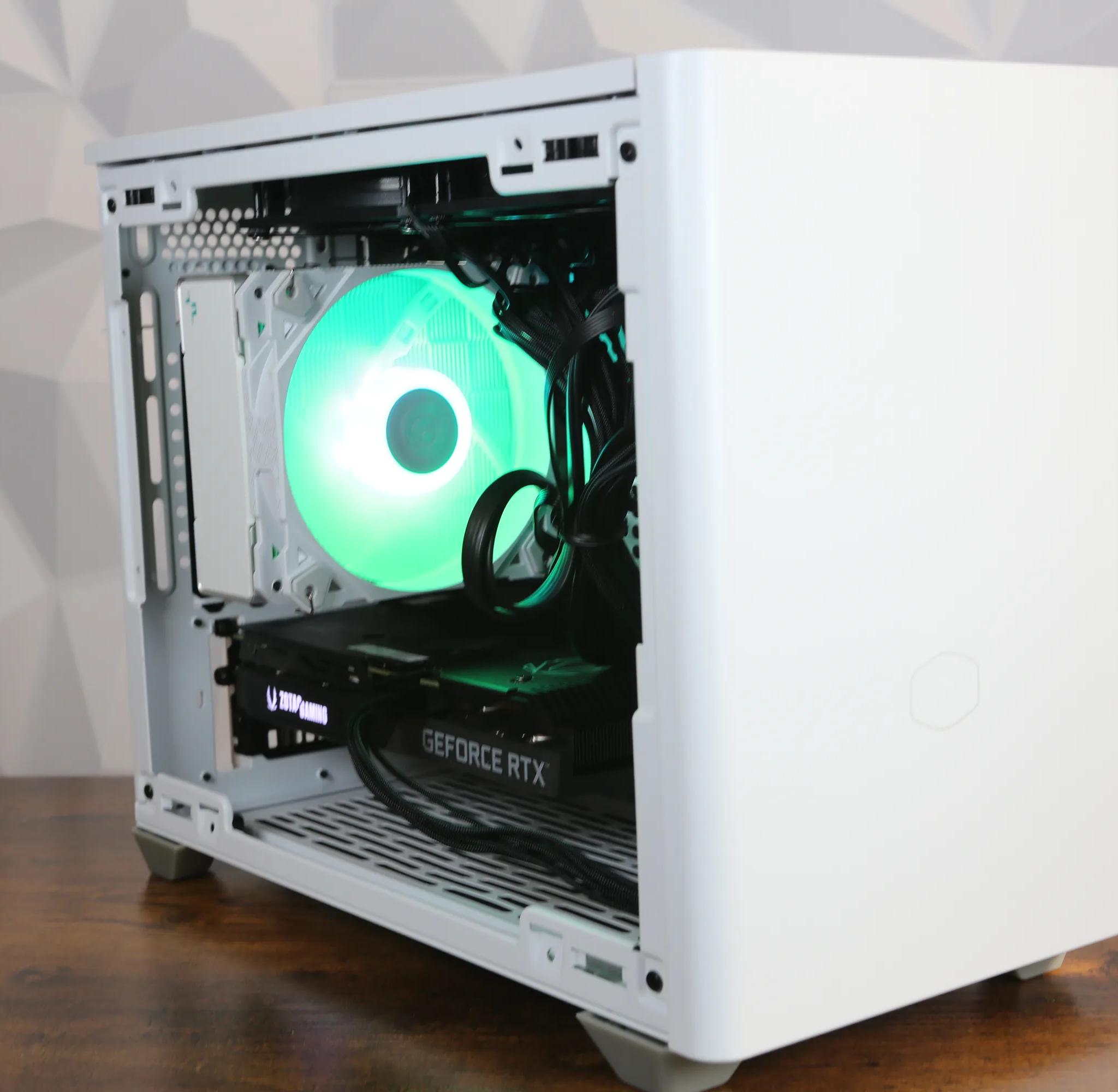 RTX 3060 Ti & 5600X3D ALL-WHITE MINI-ITX GAMING PC!