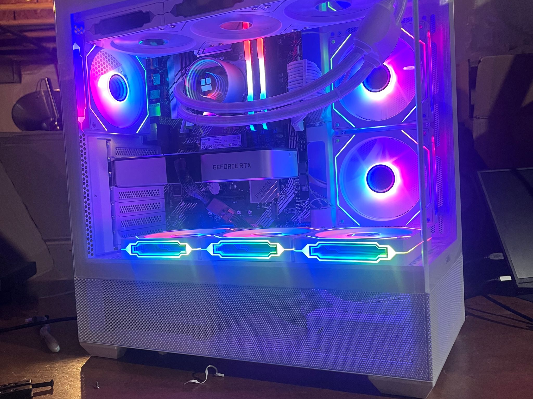 RTX 3060 Ti | Intel I9 10850K White Gaming PC