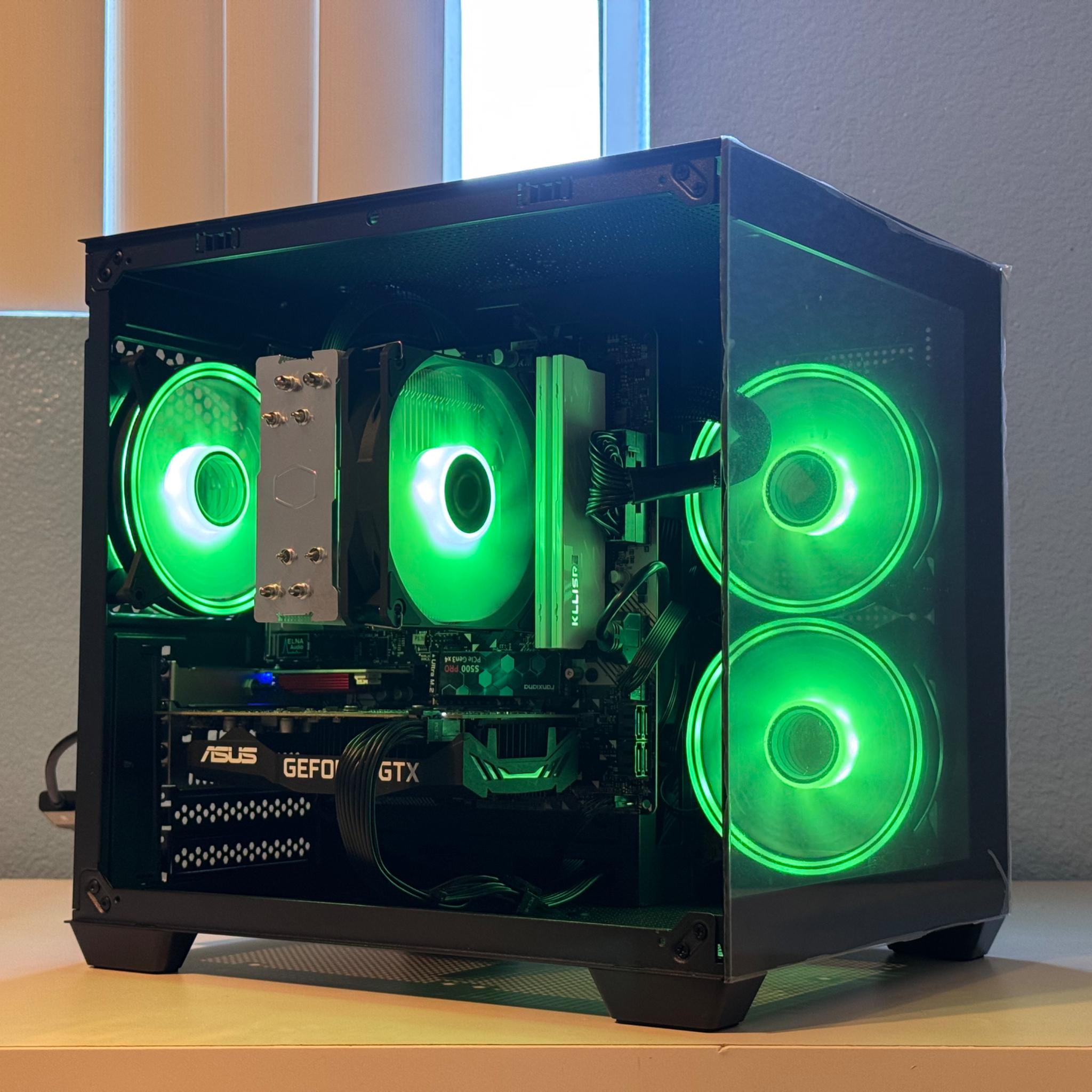 💸Budget Gamer💸 Ryzen 5 3600 | GTX 1660 Super 6GB | 16GB DDR4 | 512GB nVME SSD | RGB | Win11+Wifi