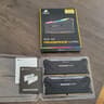 Corsair vengeance RGB Pro 16GB (2 x 8GB)  DDR4 3200 (PC4 25600) CAS latency 16, PC425600
