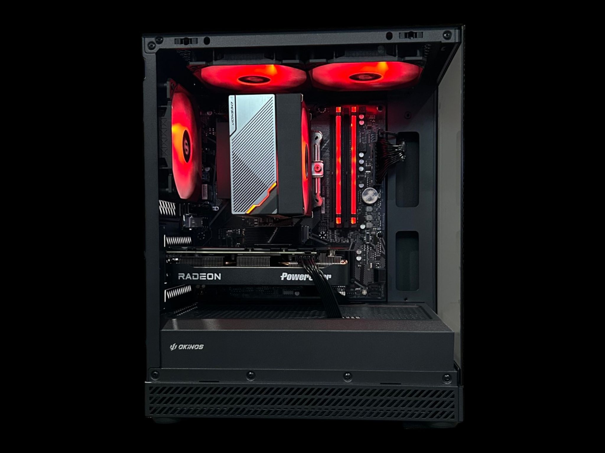 RX 9060XT 16GB | Ryzen 5 5600X3D | 16GB DDR4 | 1TB NVMe | WI-FI | The Cruiser Elite RX