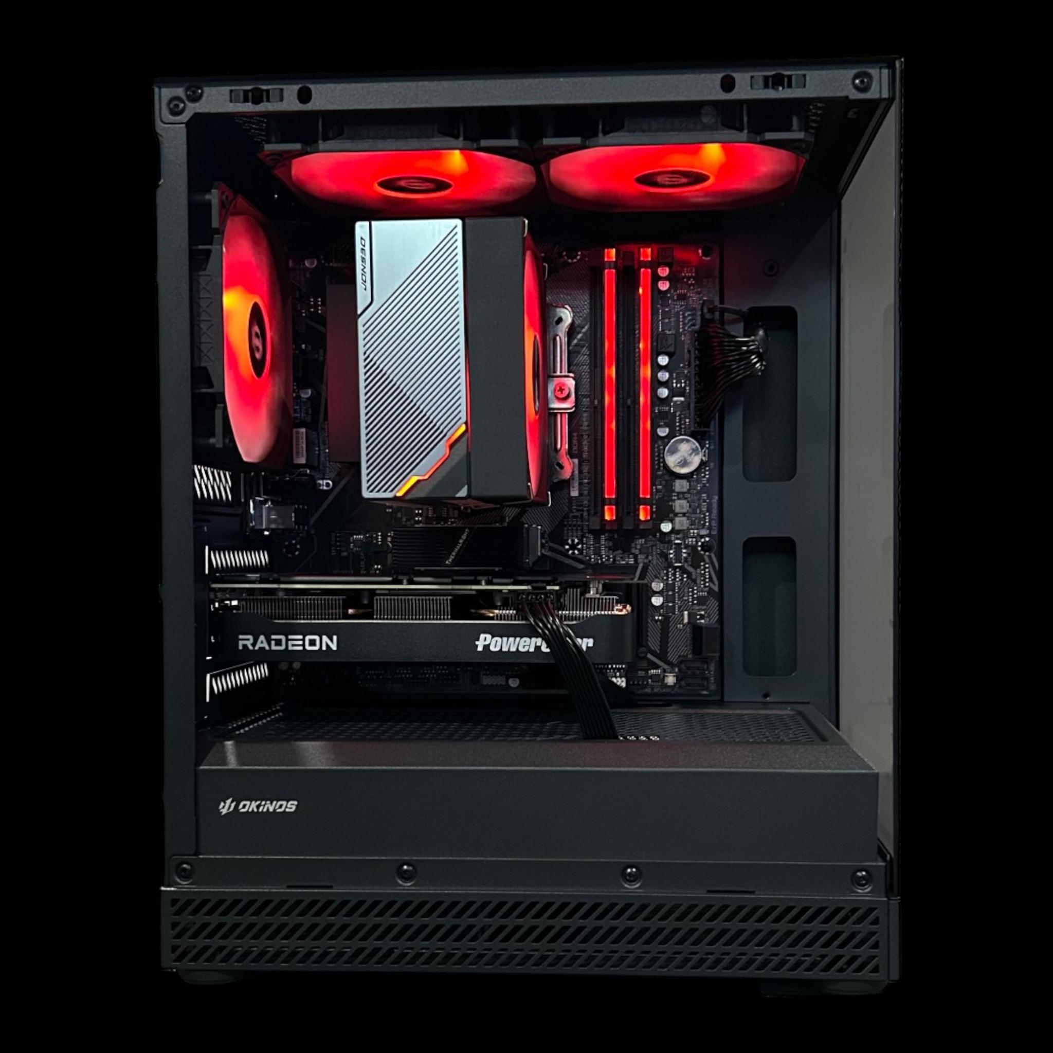RX 9060XT 16GB | Ryzen 5 5600X3D | 16GB DDR4 | 1TB NVMe | WI-FI | The Cruiser Elite RX