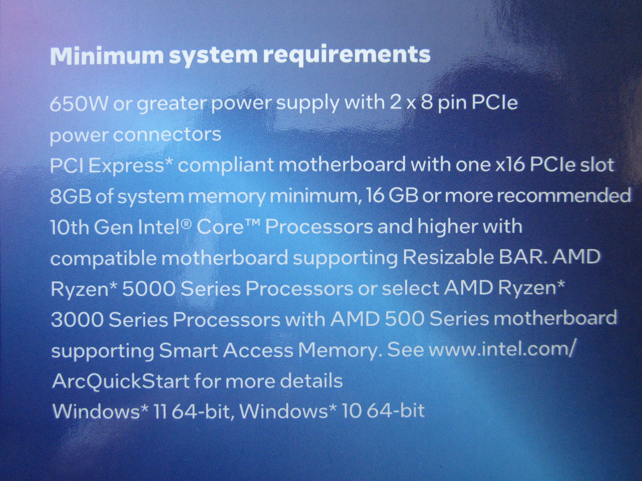 ASRock Intel Arc A750 Challenger D OC 8GB GDDR6 Graphics Card