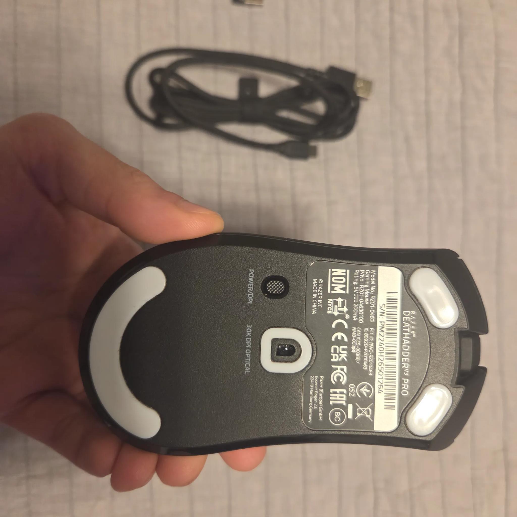 Razer DeathAdder V3 Pro Wireless | Black | Used Like New