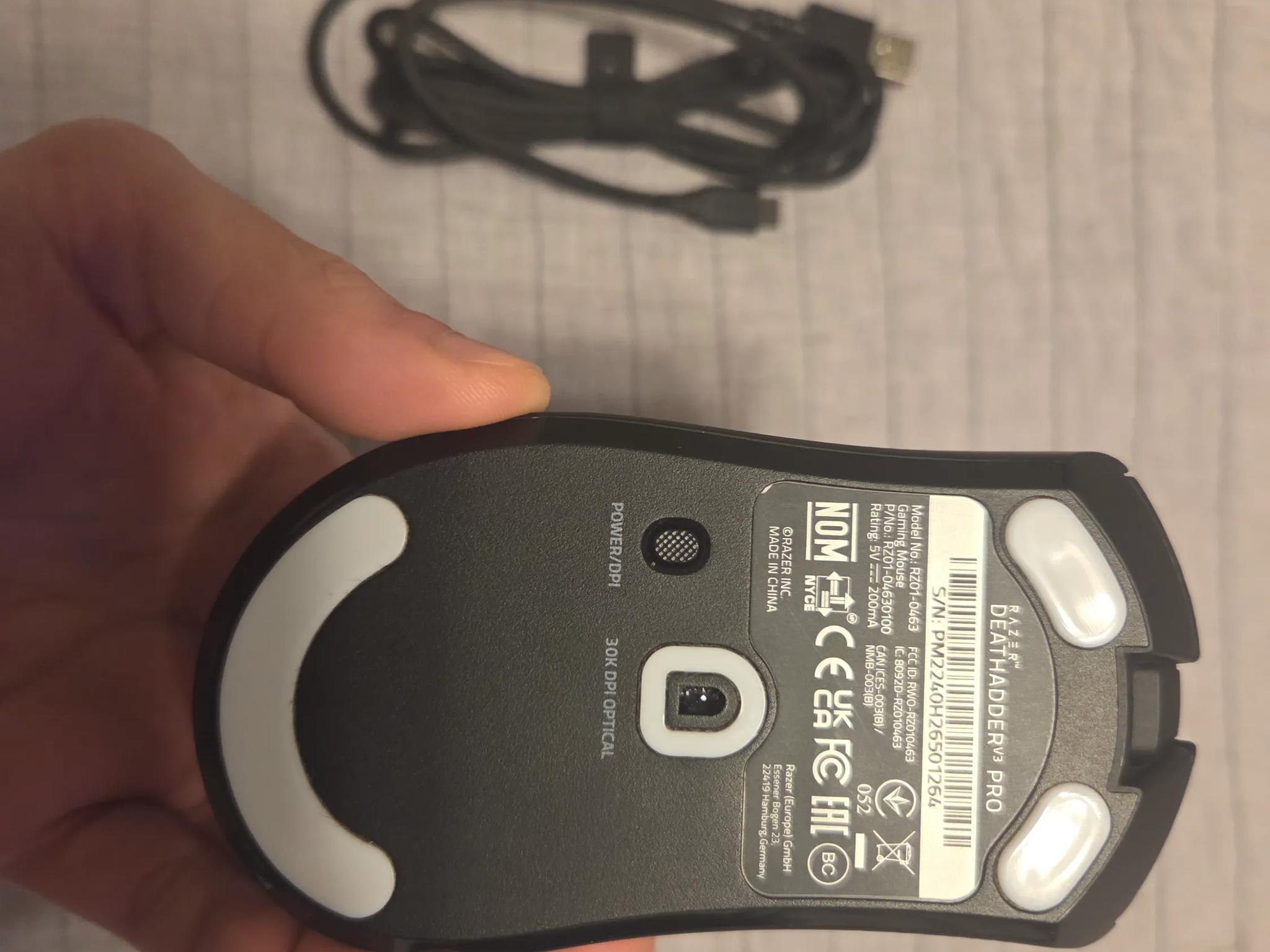 Razer DeathAdder V3 Pro Wireless | Black | Used Like New