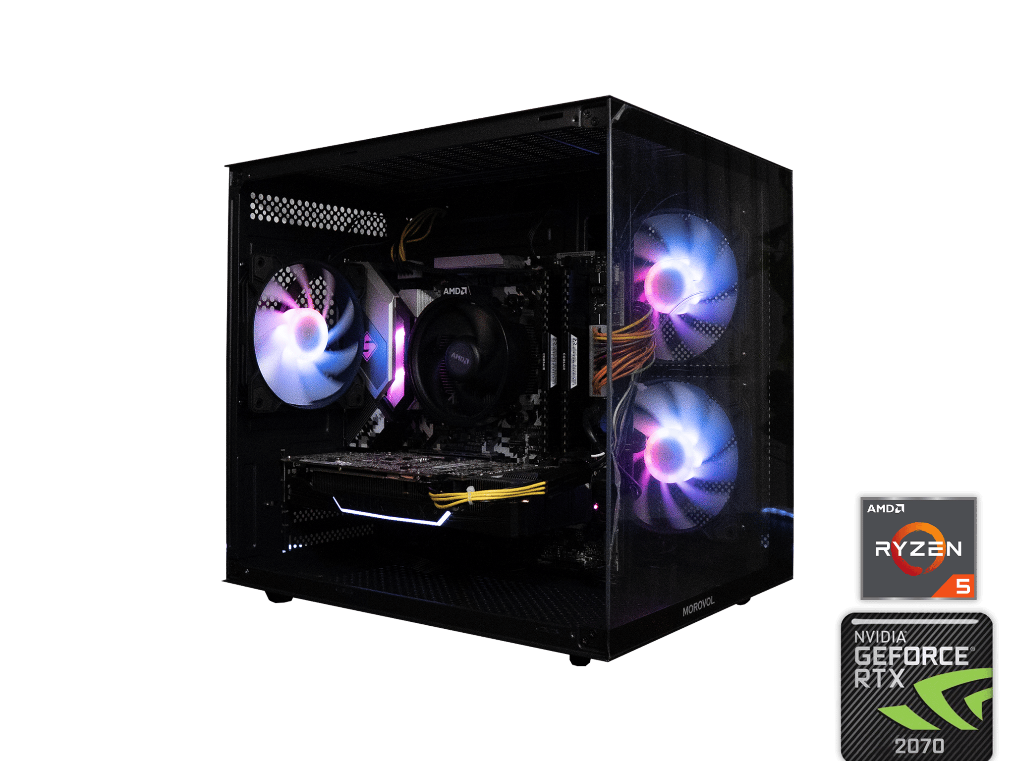 🌨🍬 | PNY RTX 2070 8GB OC | RYZEN 5 5600G | 32GB DDR4 RAM | 1.5TB | Arctic Candy