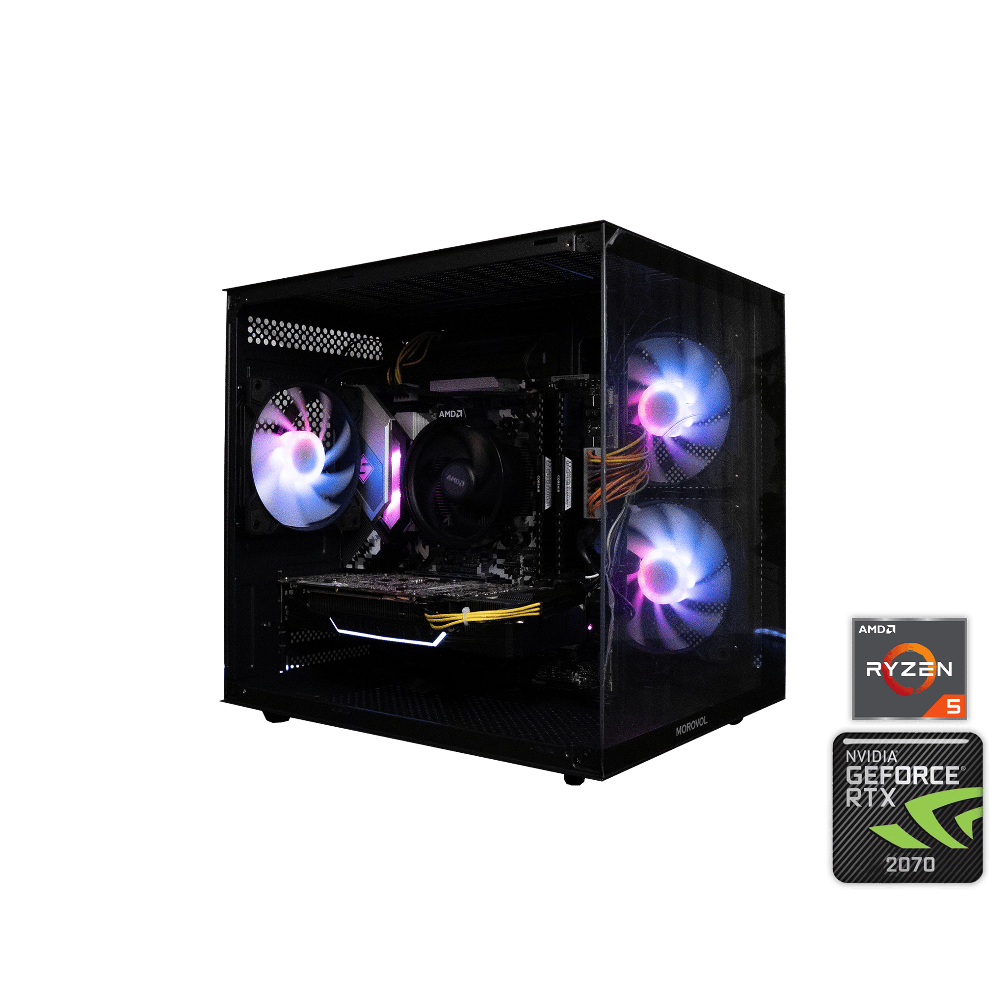🌨🍬 | PNY RTX 2070 8GB OC | RYZEN 5 5600G | 32GB DDR4 RAM | 1.5TB | Arctic Candy
