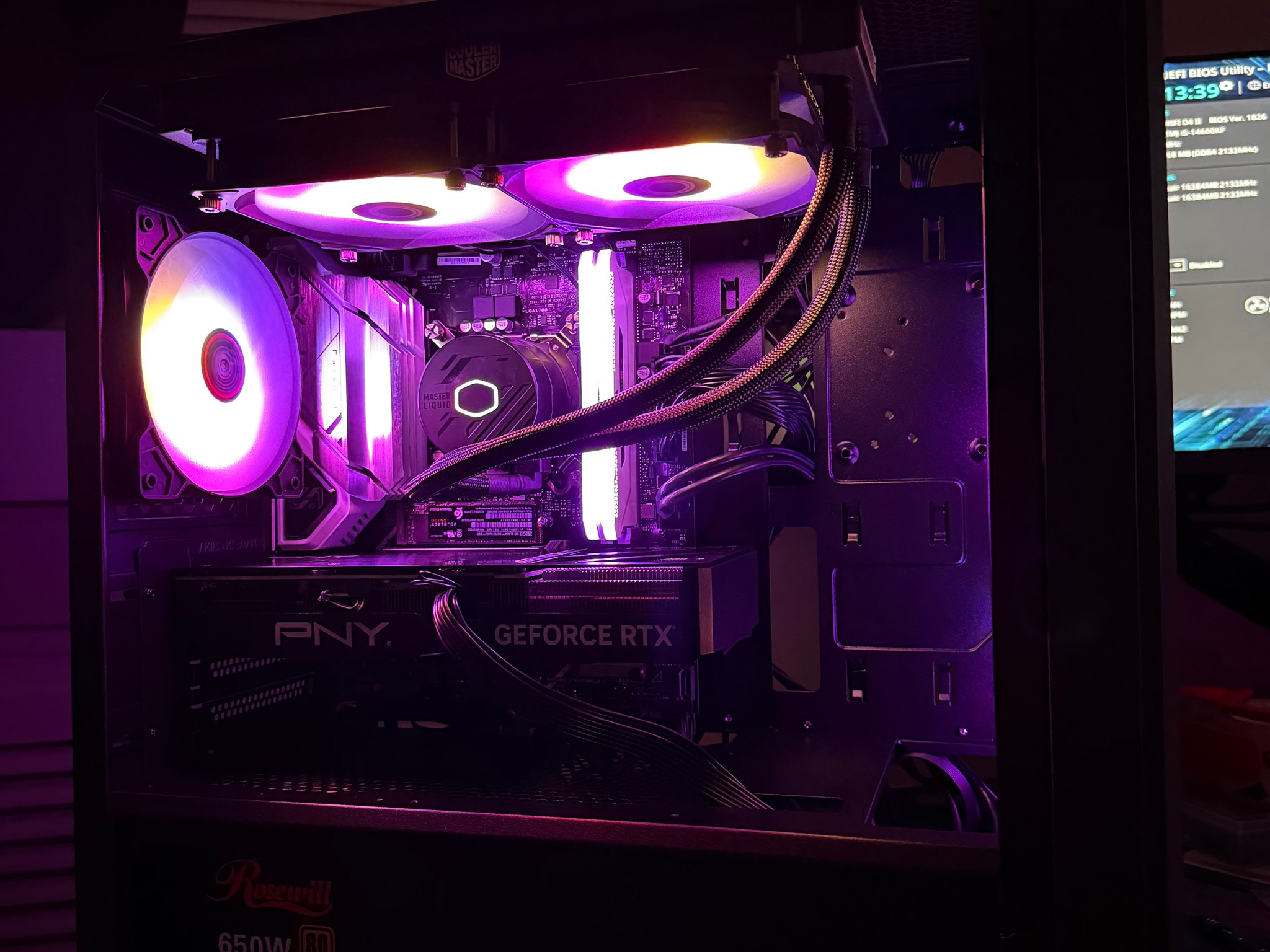 Intel Productivity PC! - Intel i5-14600KF | RTX 4070 Super | 32GB DDR4 | 3.25TB Storage!