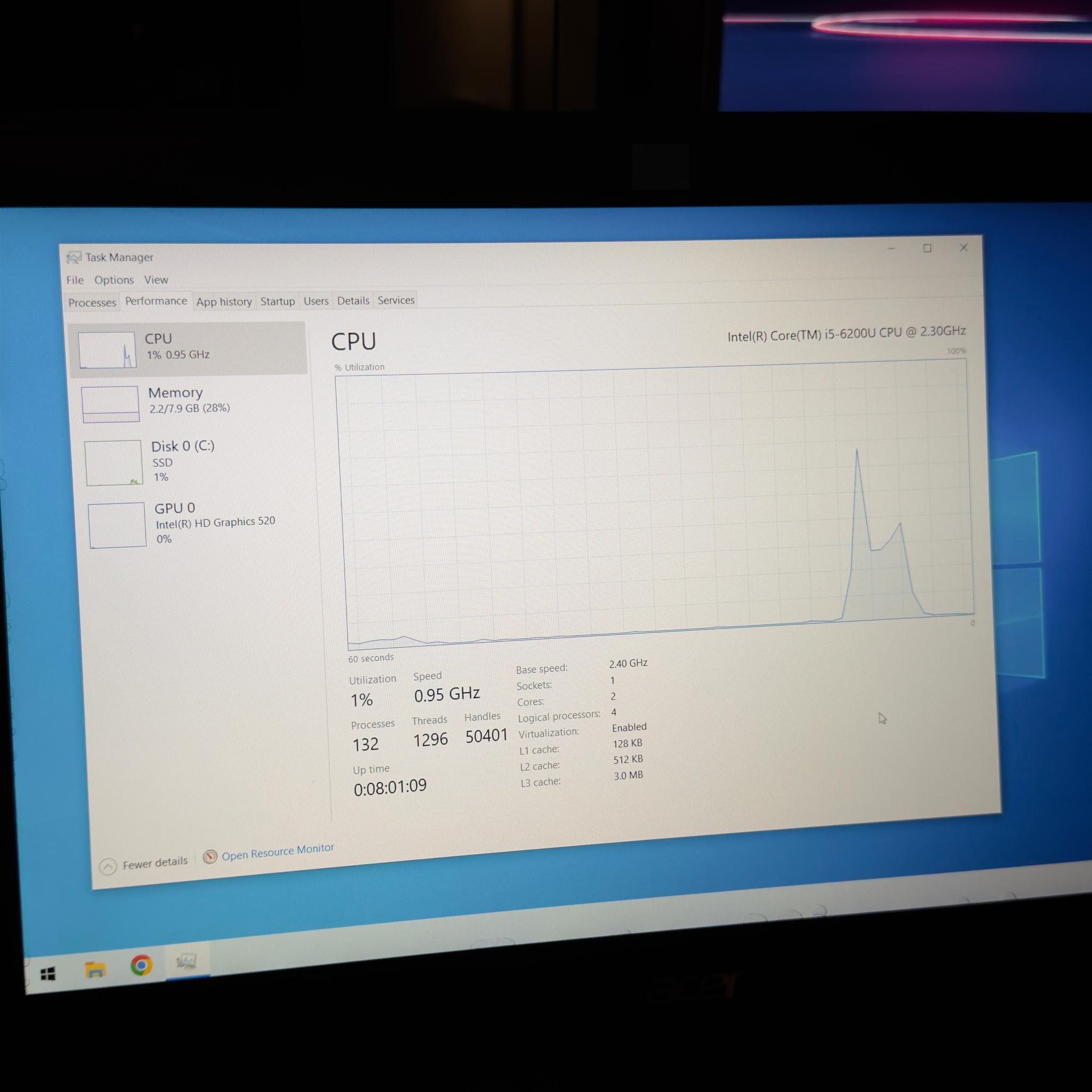 Acer Touchscreen Laptop