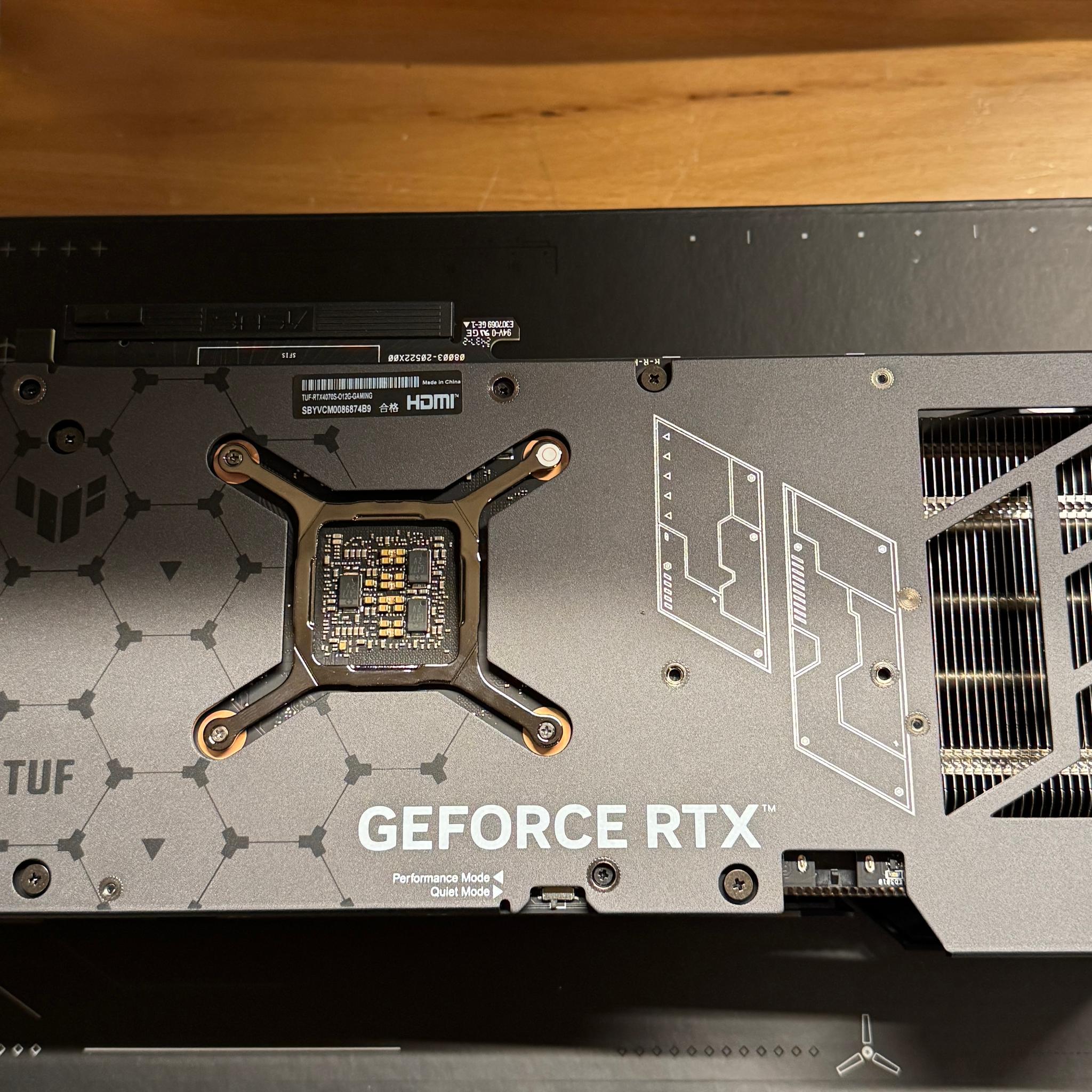 *Like New* ASUS TUF RTX 4070 Super 12GB OC