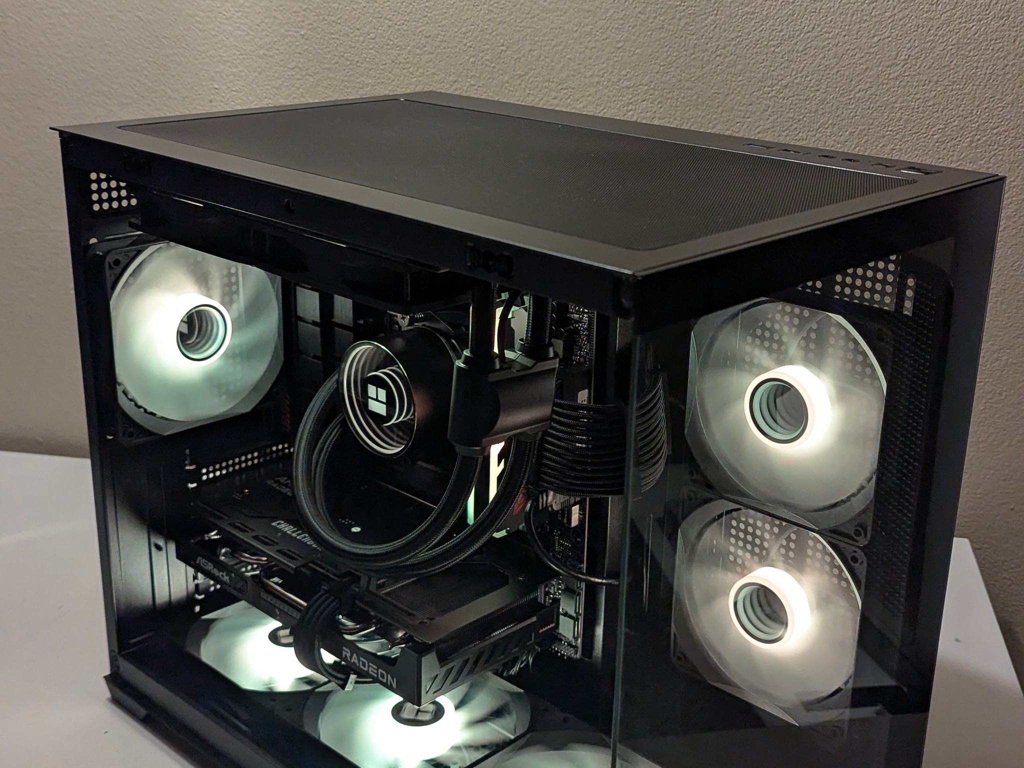 Copy of |RX 9060XT 16GB | Ryzen 9600X| 32GB DDR5 | 1TB SSD | 240mm AIO | Win 11 Pro – ALL NEW