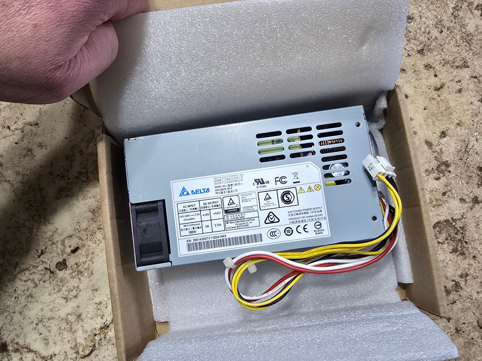 New 4 +2 pin 190W Power Supply Compatible with DPS-200PB-185 B