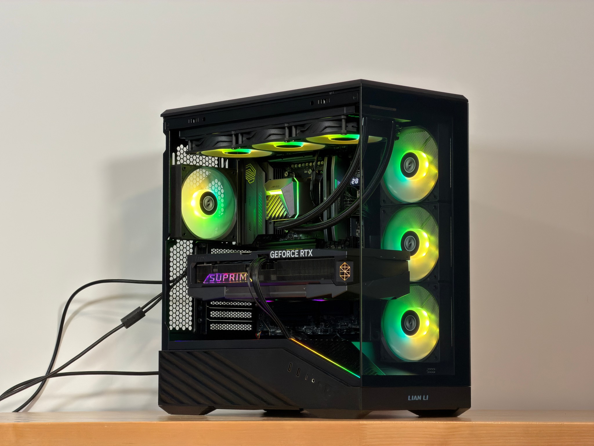 RTX 5090 Suprim Ryzen 7 9800x3d Gaming PC