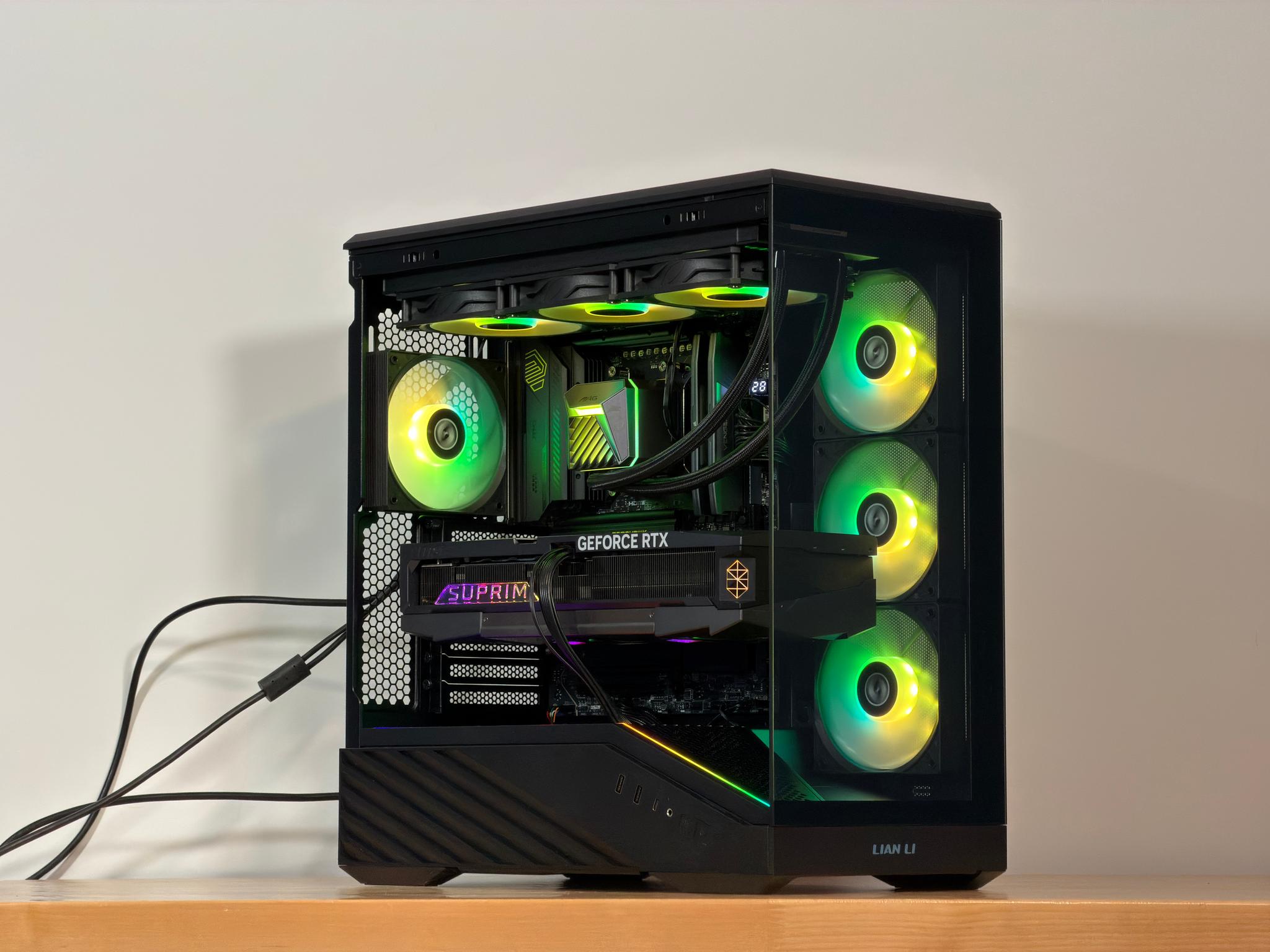 RTX 5090 Suprim Ryzen 7 9800x3d Gaming PC