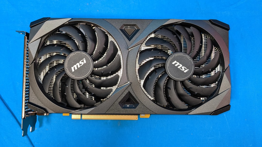 MSI NVIDIA GeForce RTX 3060 Ventus 2X 12G OC 12GB GDDR6 PCIe 4.0