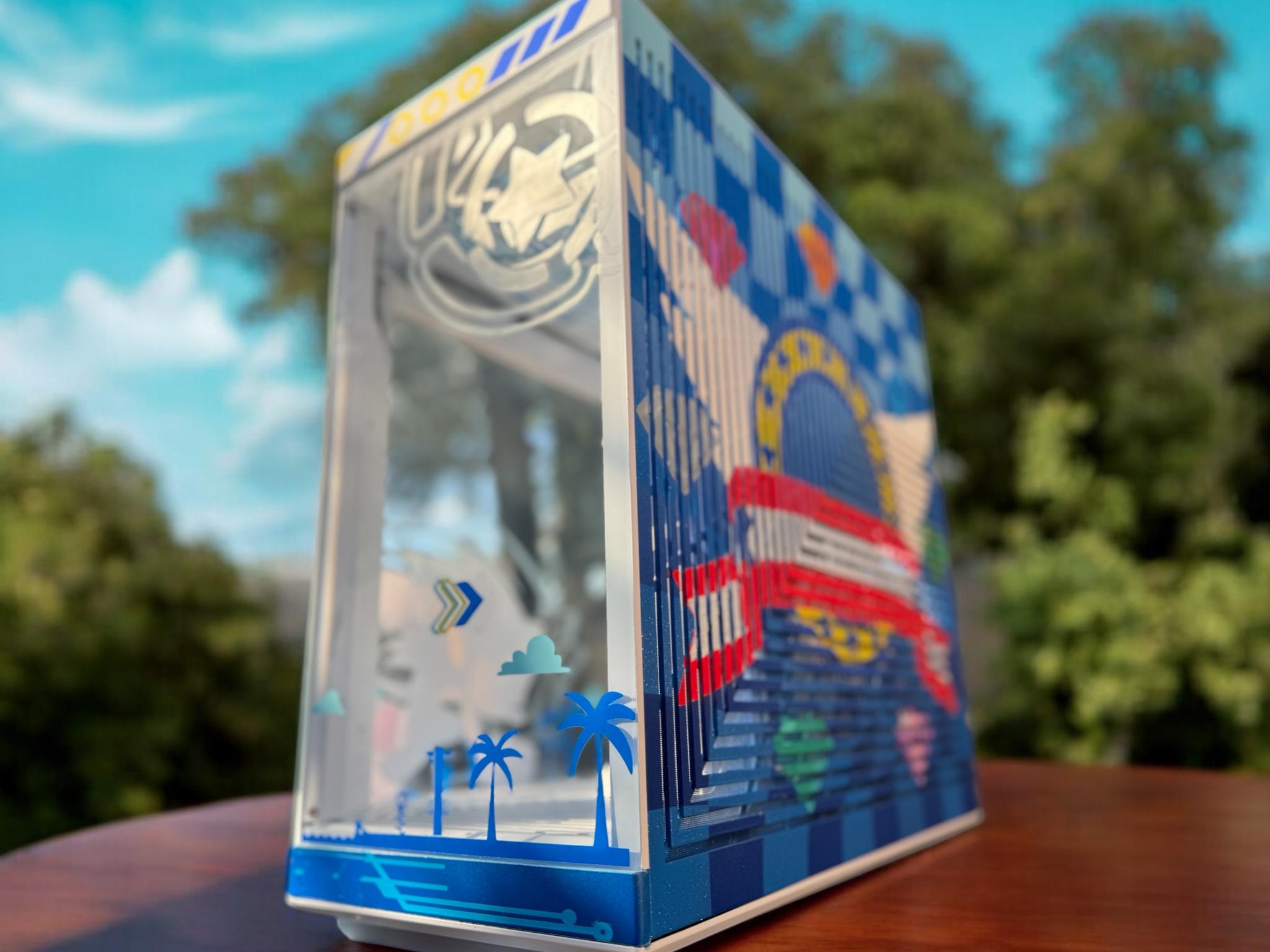 Custom Sonic Themed PC Case - Gotta Go Fast