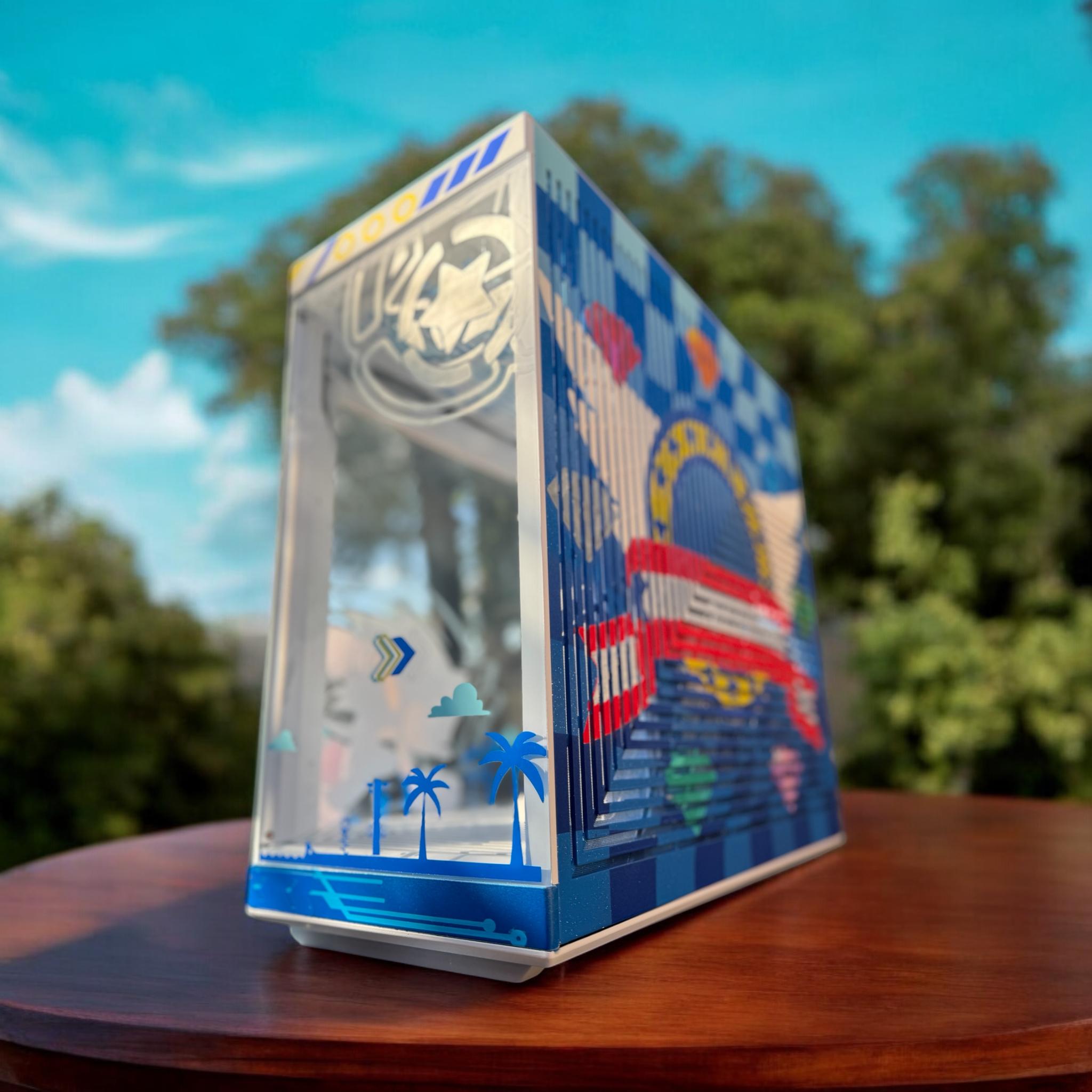 Custom Sonic Themed PC Case - Gotta Go Fast