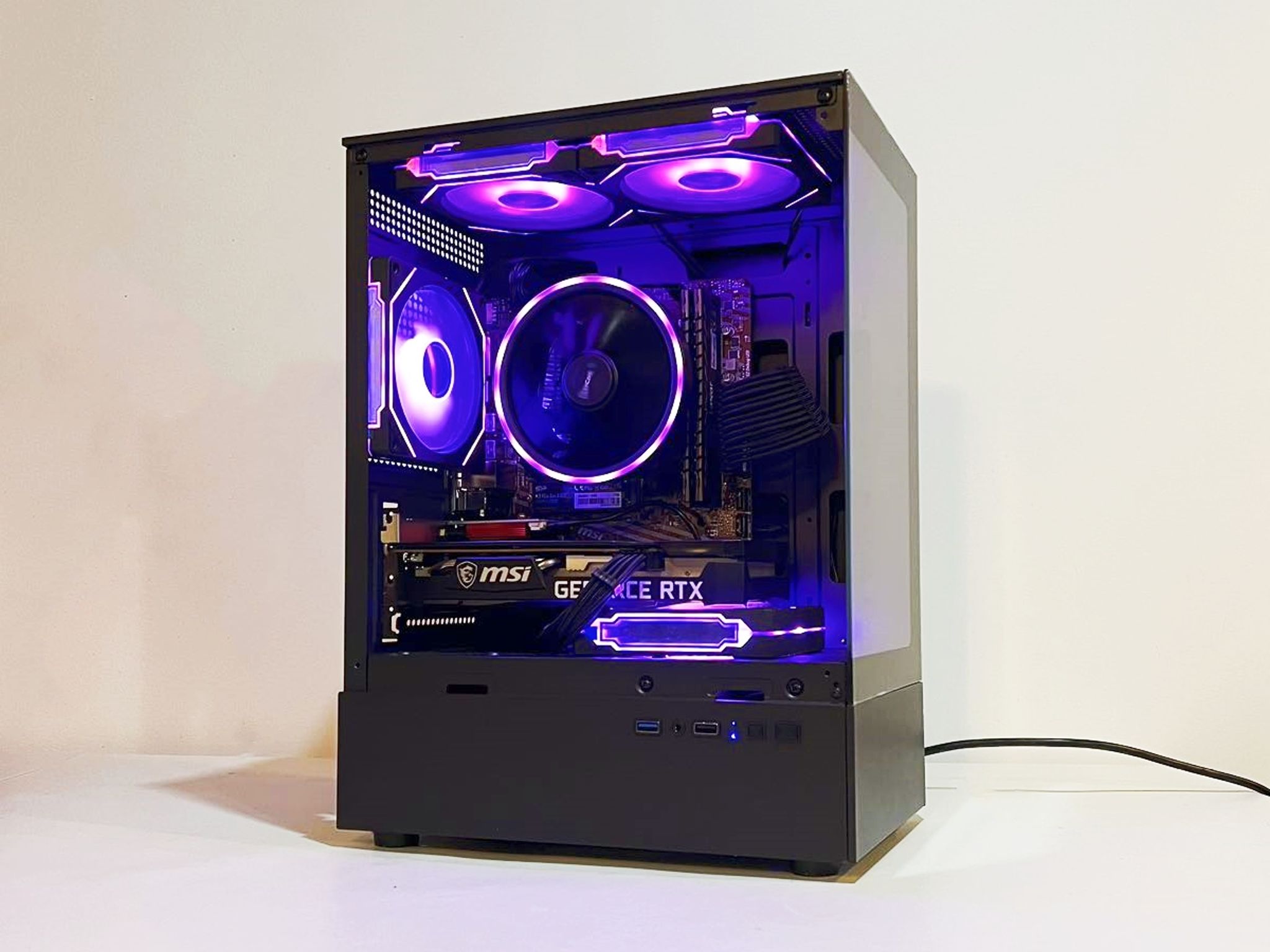 🔥SALE🔥 R5-5600|RTX 3060|32GB RAM|1TB M.2|WIFI|ARGB FANS|-DepxTech Brand NEW Pre-Built PC Value PCs