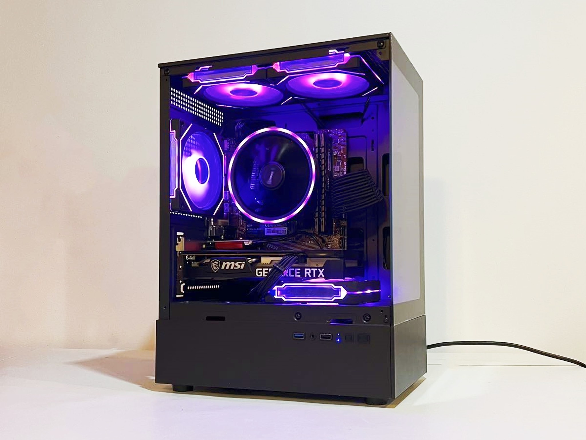 🔥SALE🔥 R5-5600|RTX 3060|32GB RAM|1TB M.2|WIFI|ARGB FANS|-DepxTech Brand NEW Pre-Built PC Value PCs