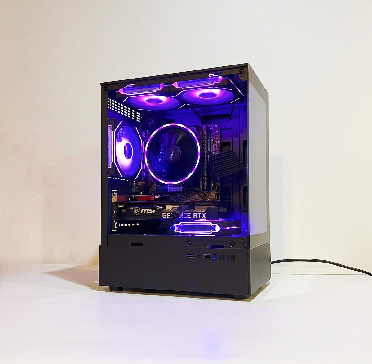 🔥SALE🔥 R5-5600|RTX 3060|32GB RAM|1TB M.2|WIFI|ARGB FANS|-DepxTech Brand NEW Pre-Built PC Value PCs