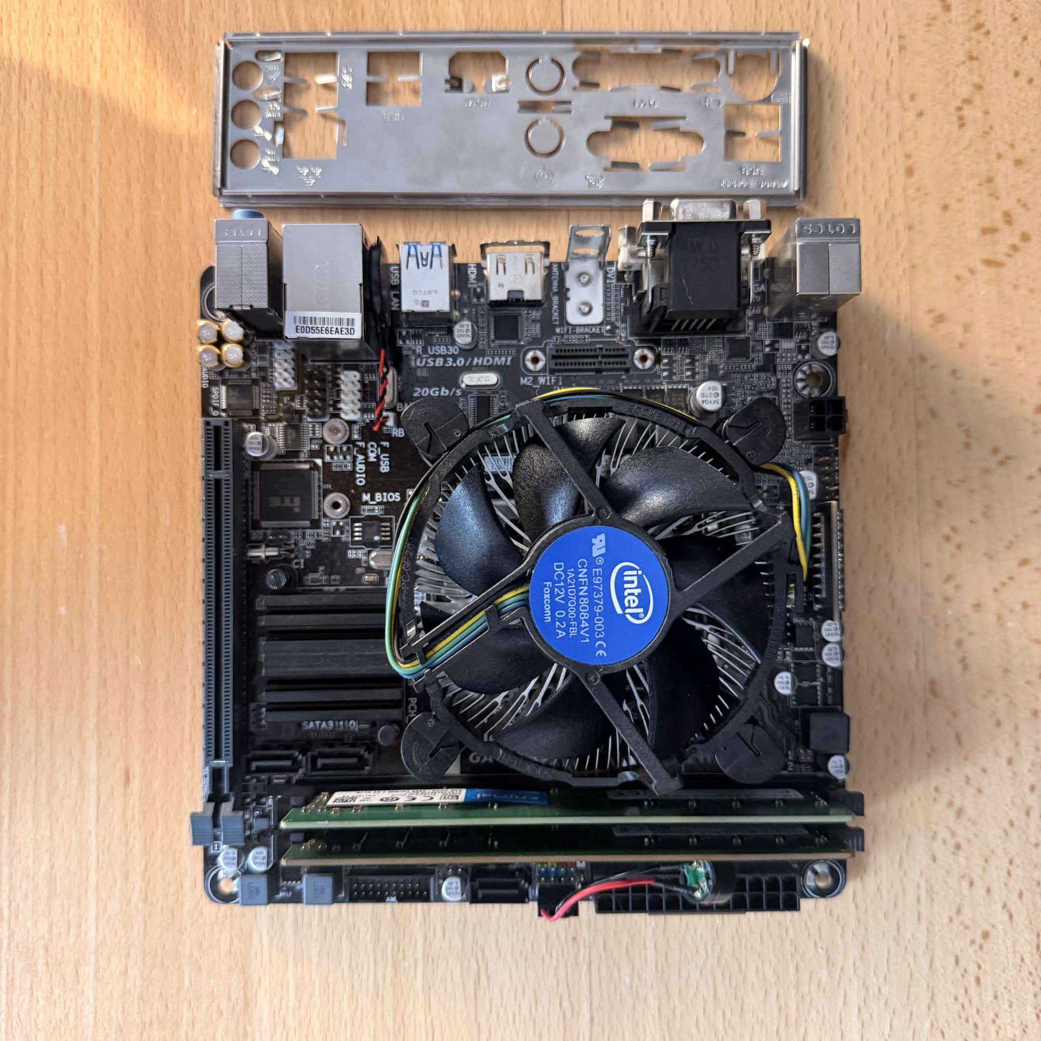 ITX PC Combo - i5 7500, Gigabyte H110M, Intel Boxed Cooler