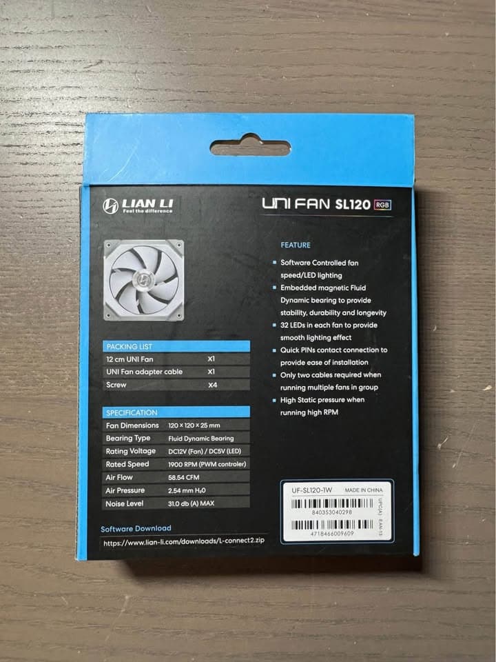 Lian Li Uni Fan SL120