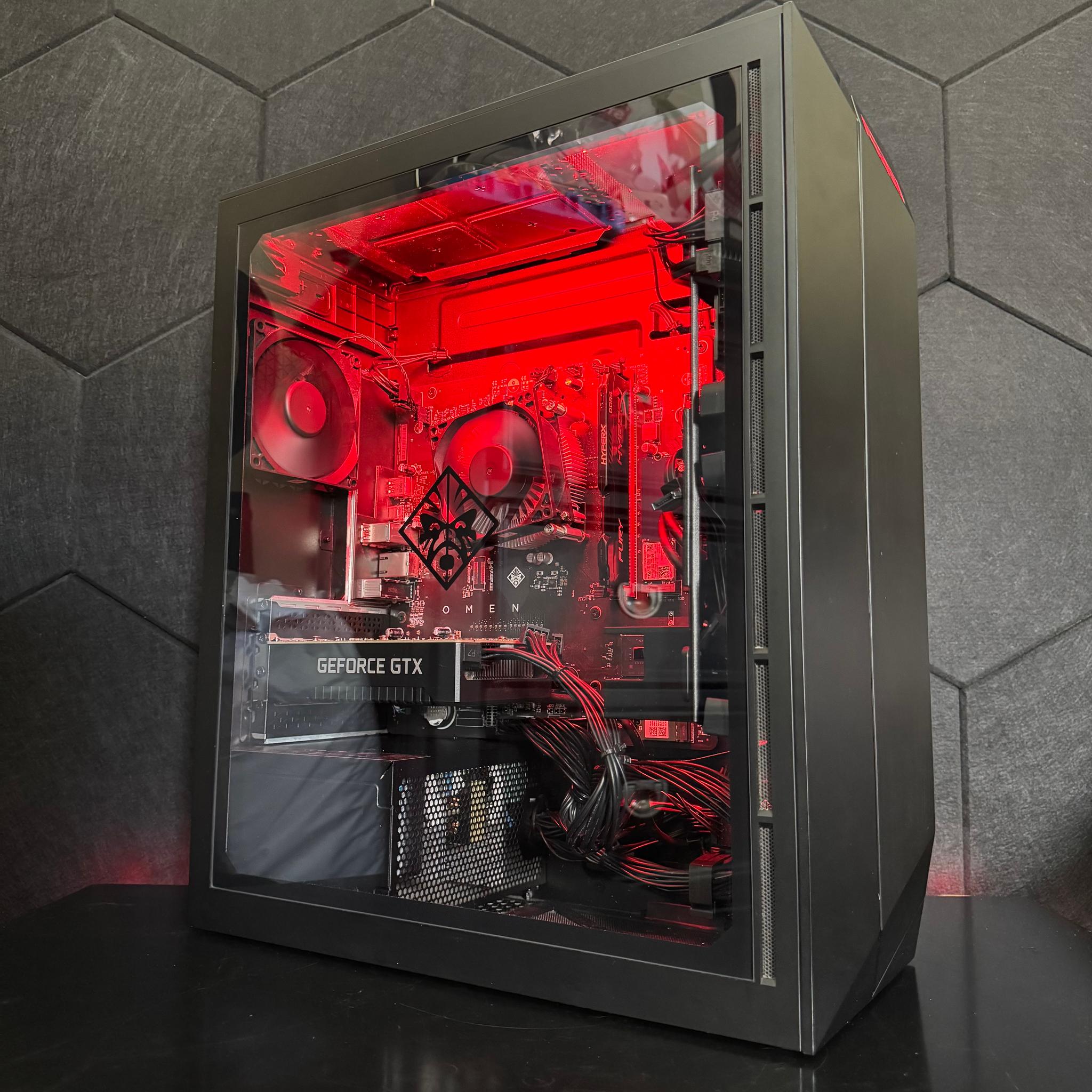 GTX 1660 Ti, i7-9700, 16GB RAM, 256GB SSD + 1TB HDD, Wi-Fi Gaming PC