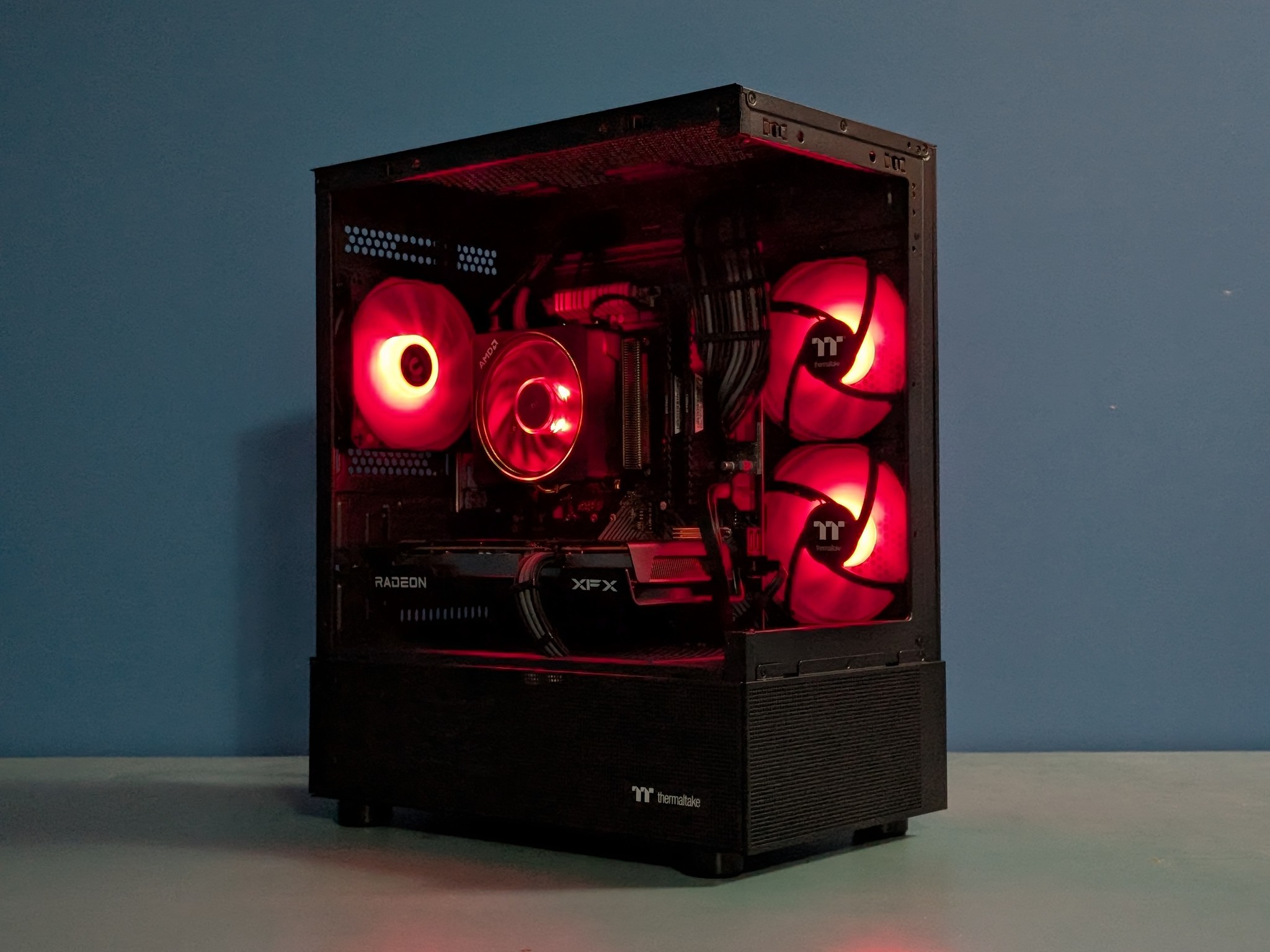 High-FPS 1080p Gaming PC | RX 6600 | Ryzen 5 5500 | 16GB DDR4 | Clean RGB Build